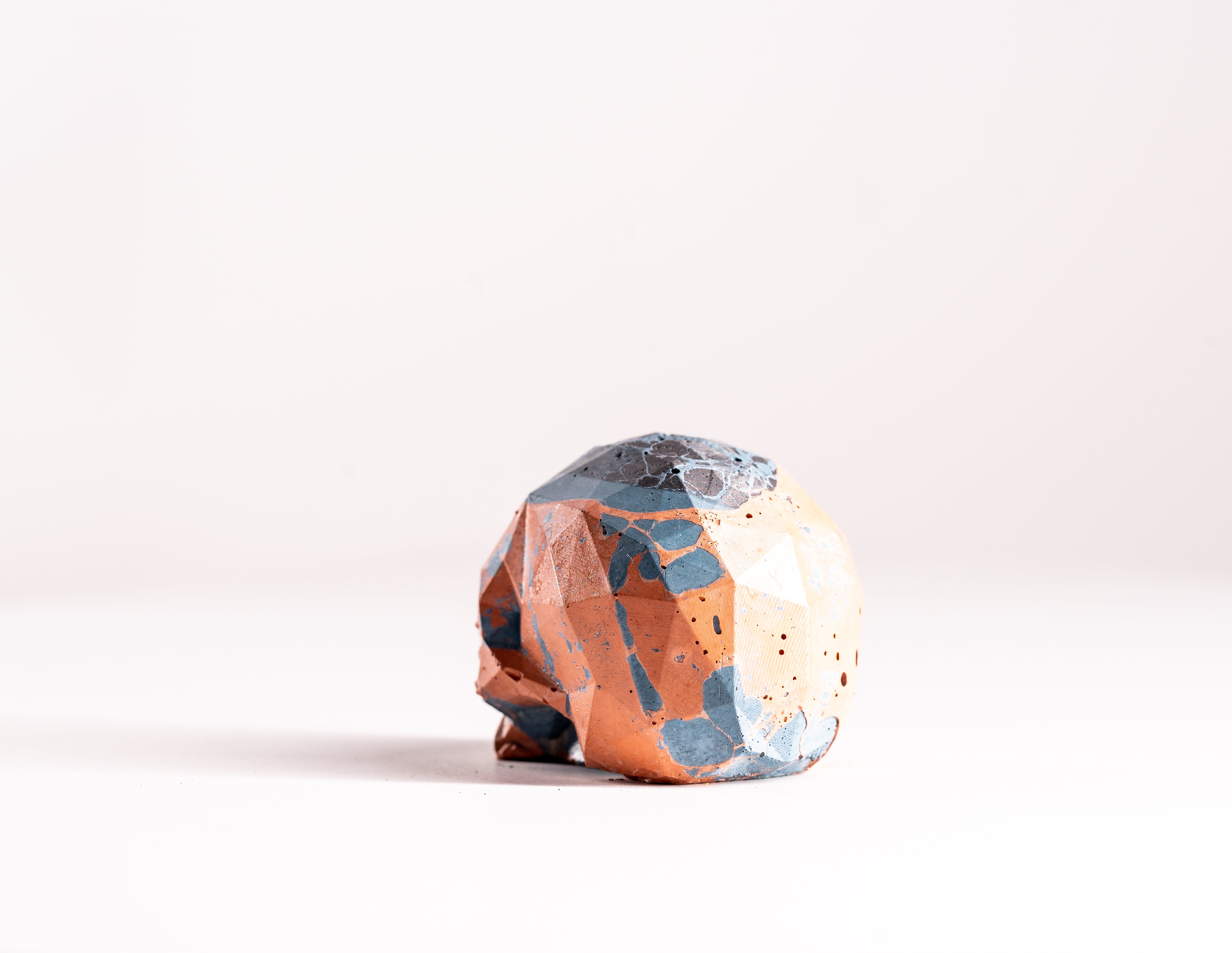 Mini Collectible Skull - Marbled - 103