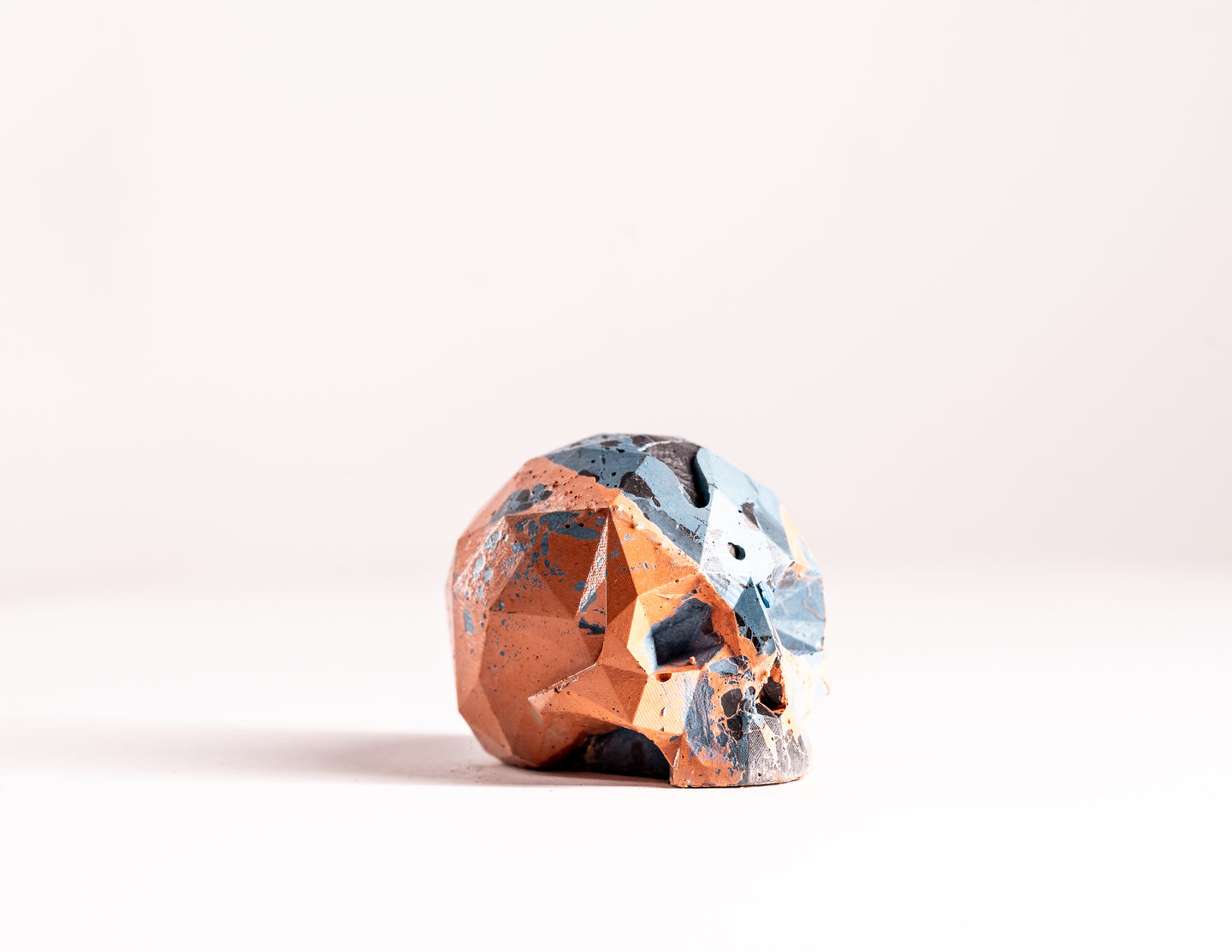 Mini Collectible Skull - Marbled - 103