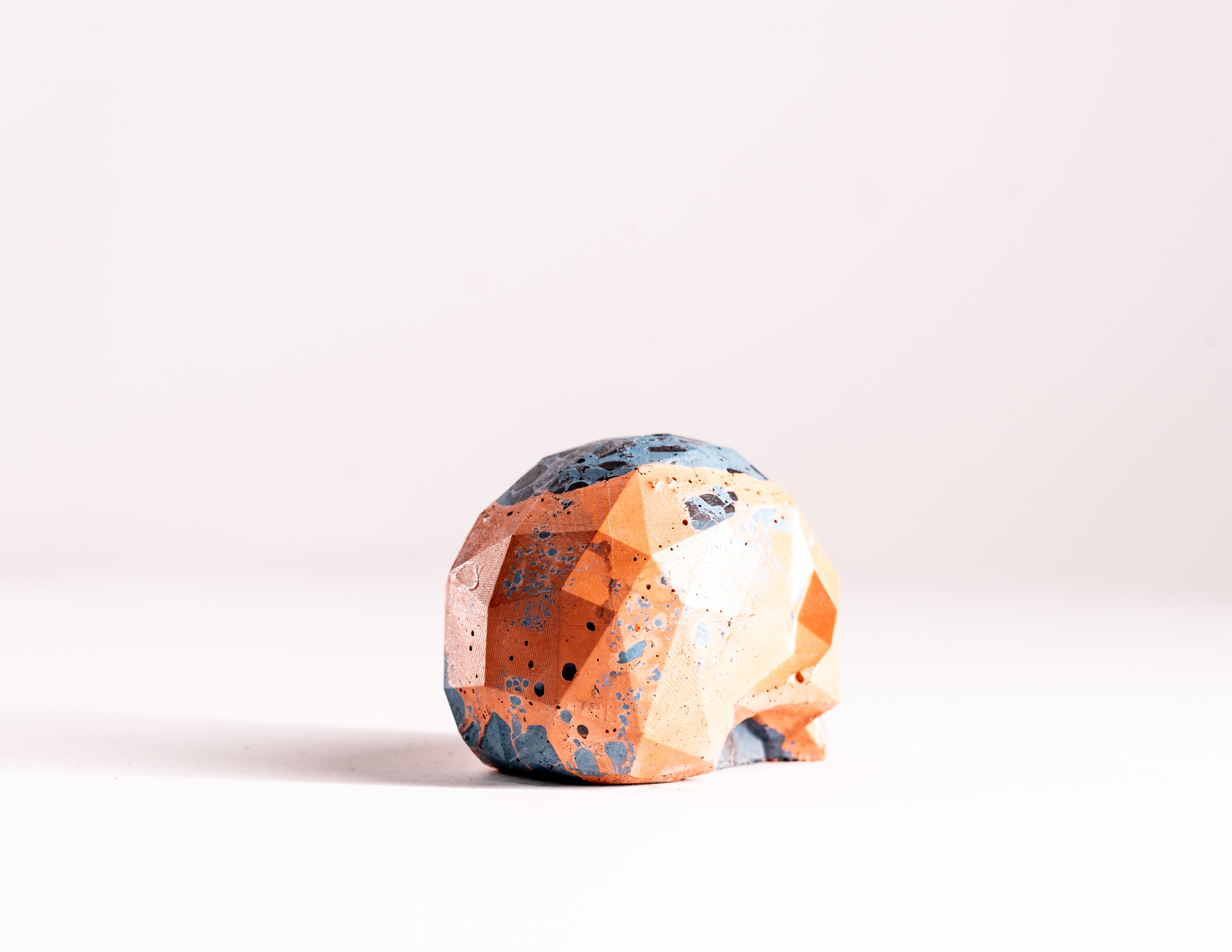 Mini Collectible Skull - Marbled - 103