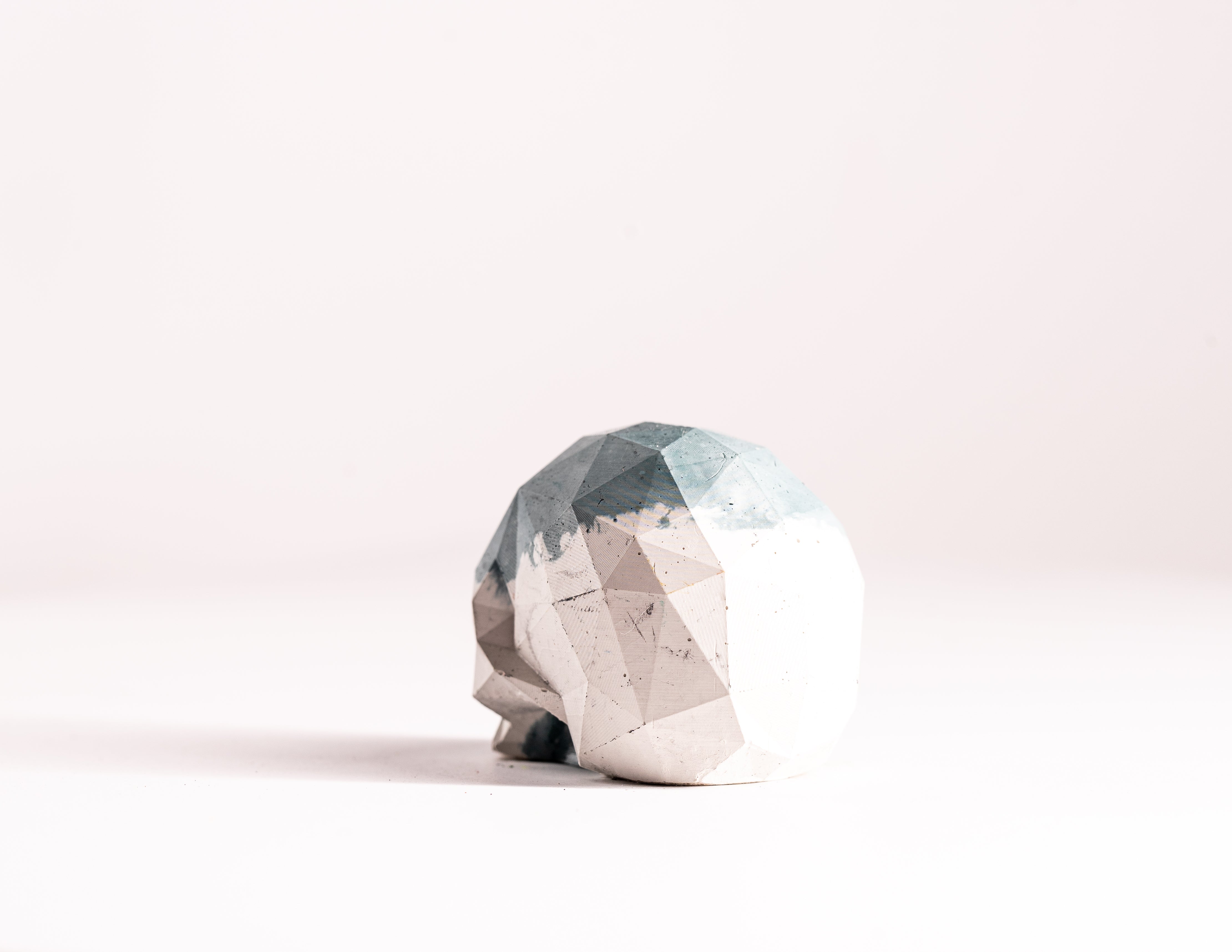 Mini Collectible Skull - Marbled - 104