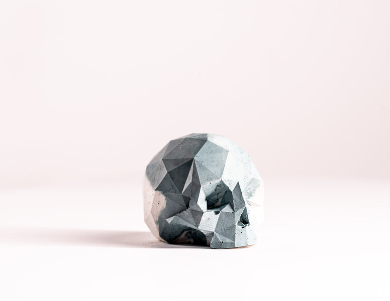Mini Collectible Skull - Marbled - 104
