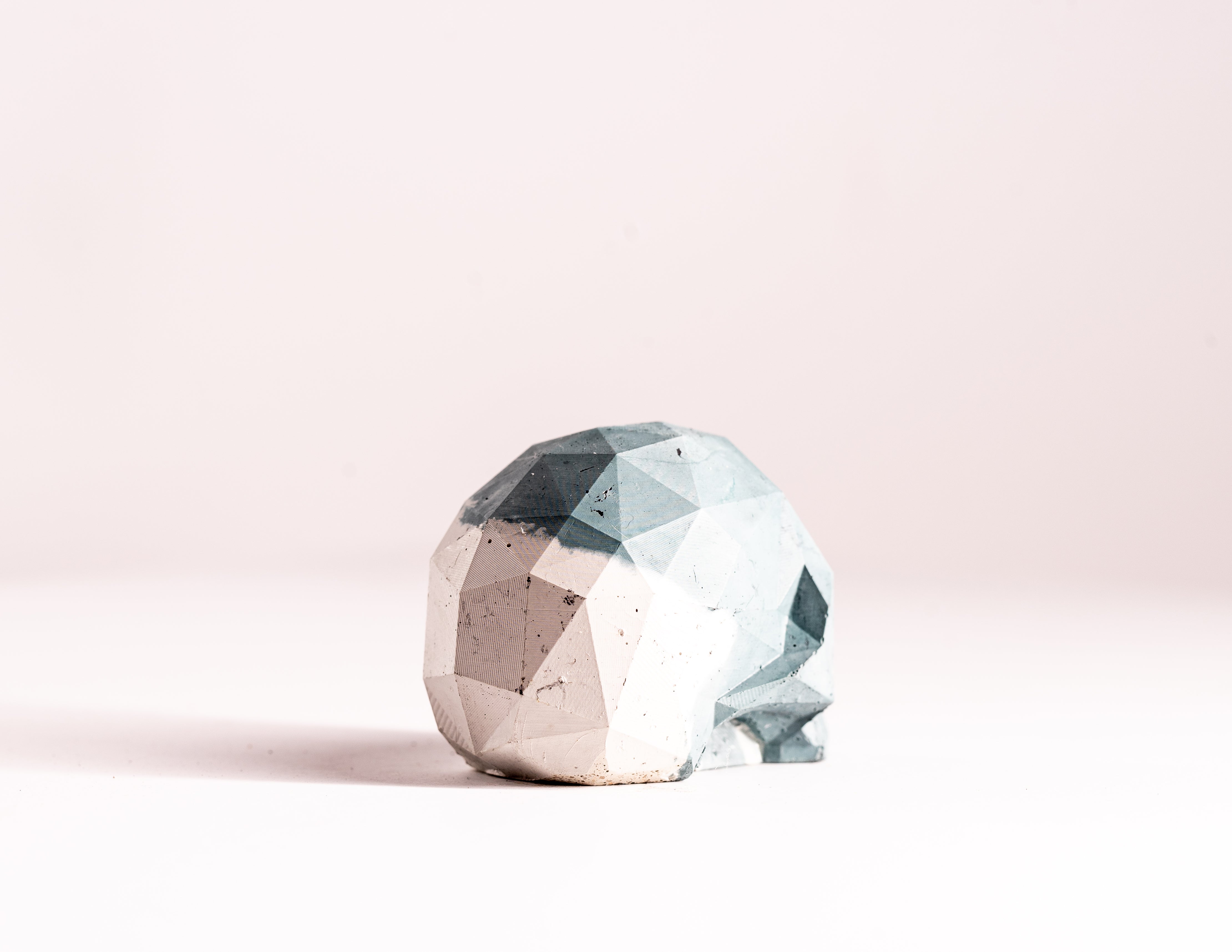 Mini Collectible Skull - Marbled - 104