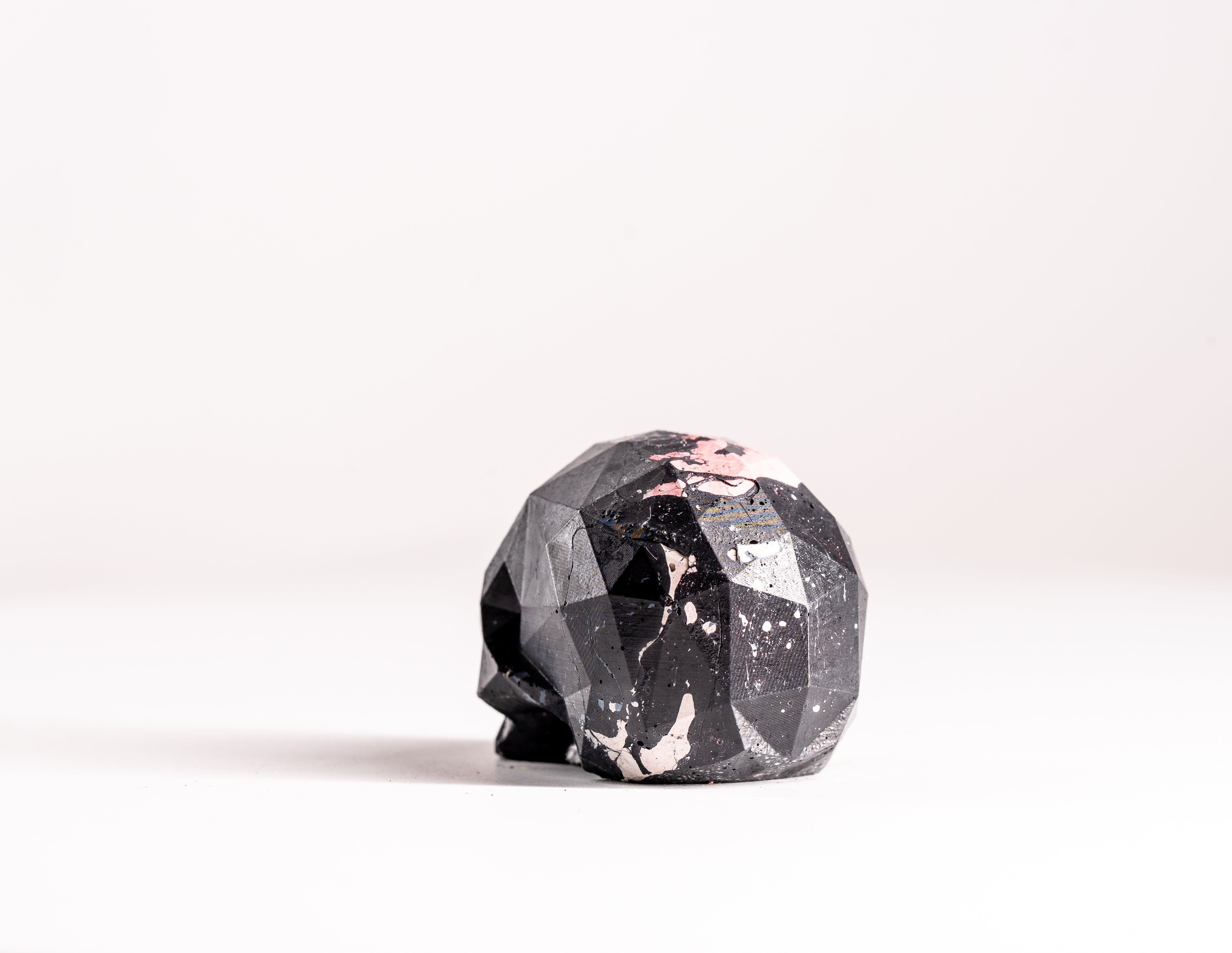 Mini Collectible Skull - Marbled - 106