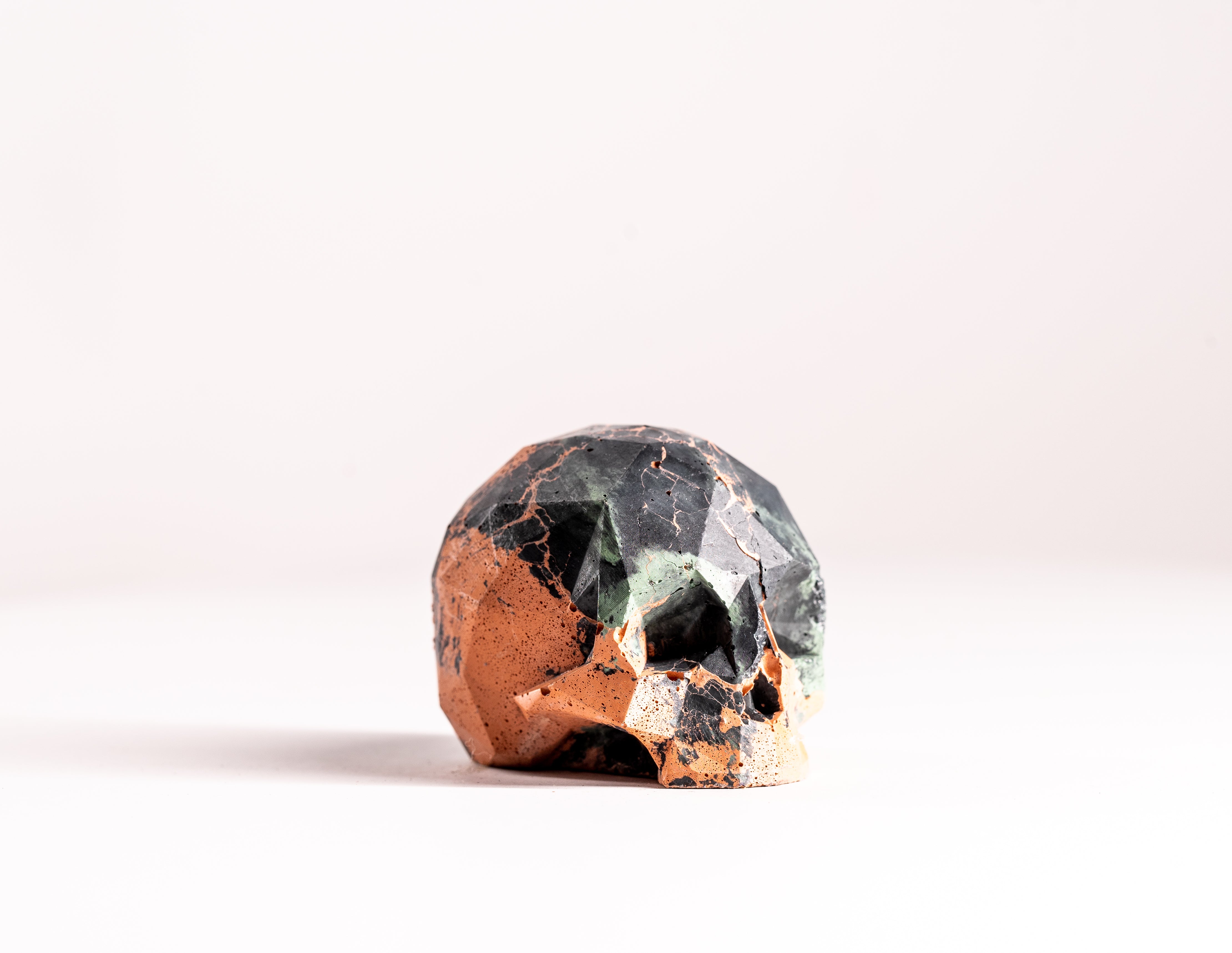 Mini Collectible Skull - Marbled - 107