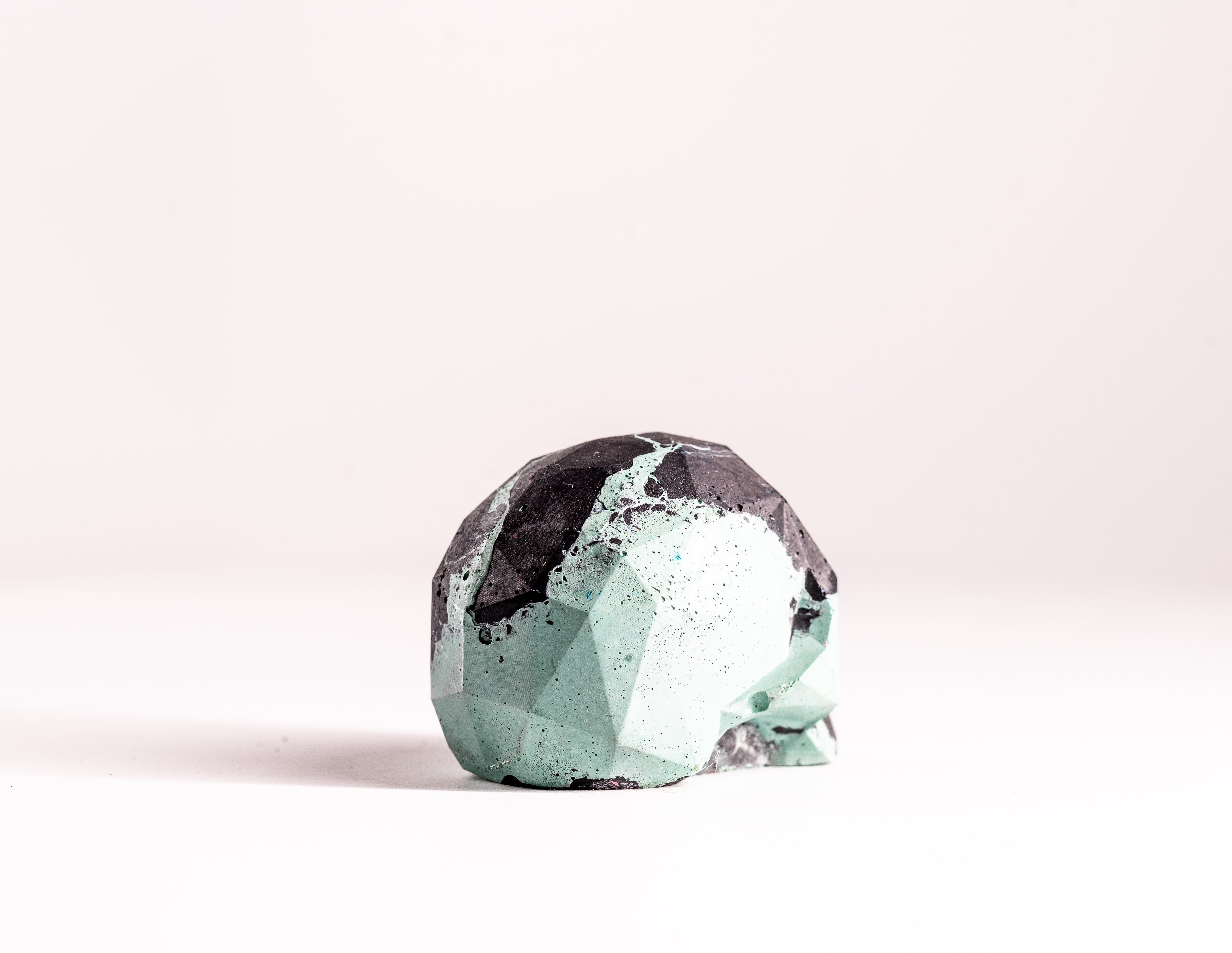 Mini Collectible Skull - Marbled - 108