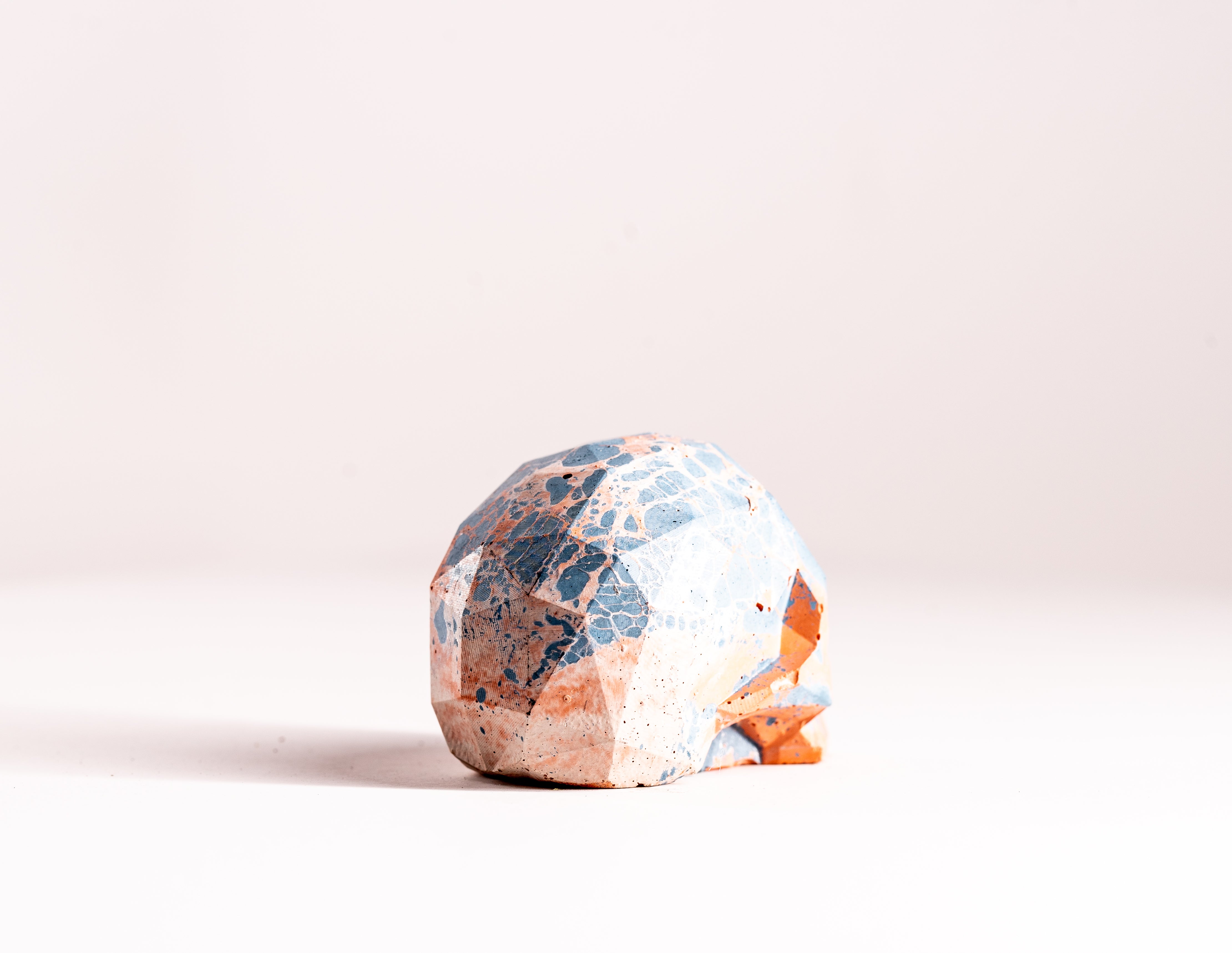 Mini Collectible Skull - Marbled - 109