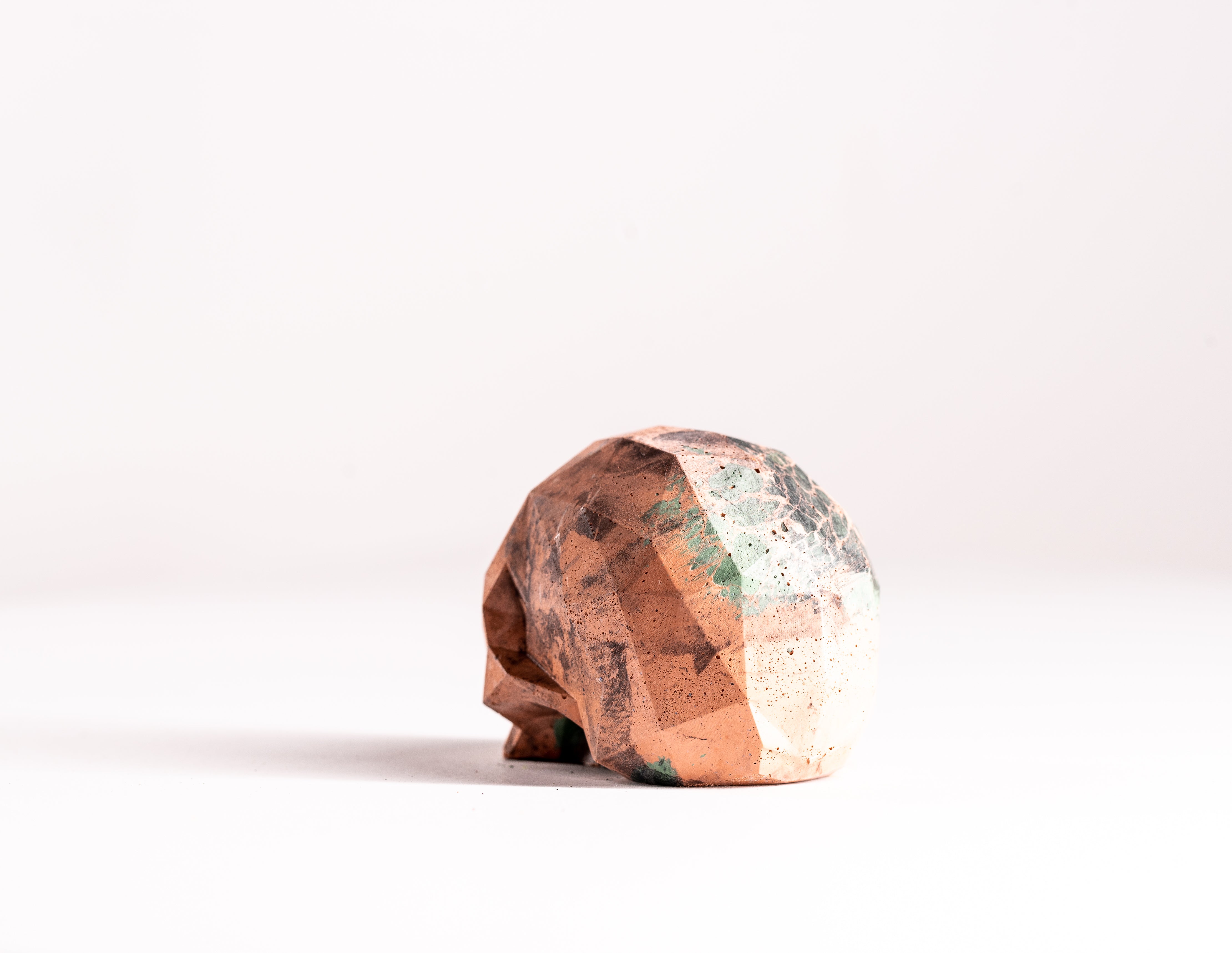 Mini Collectible Skull - Marbled - 114