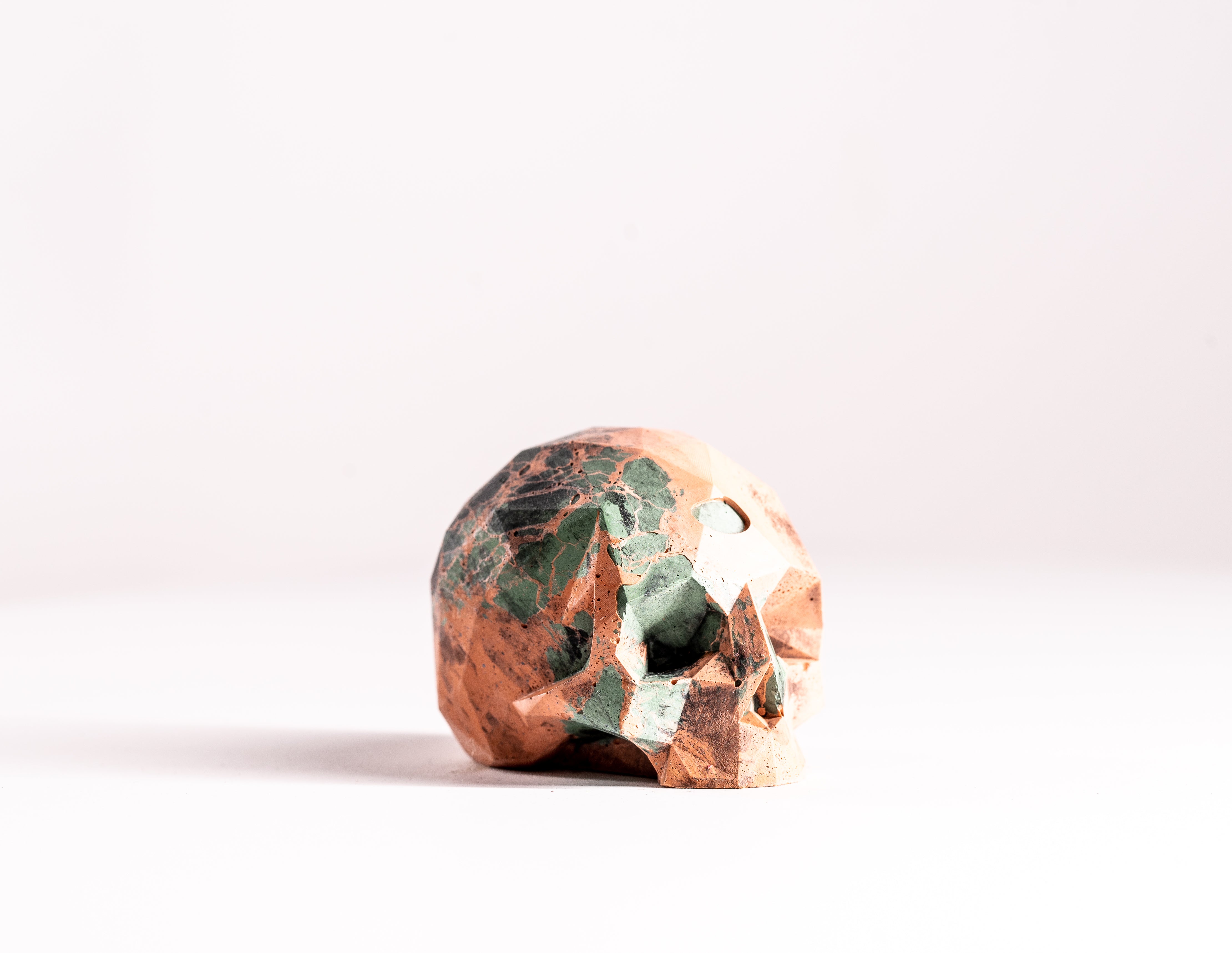Mini Collectible Skull - Marbled - 114