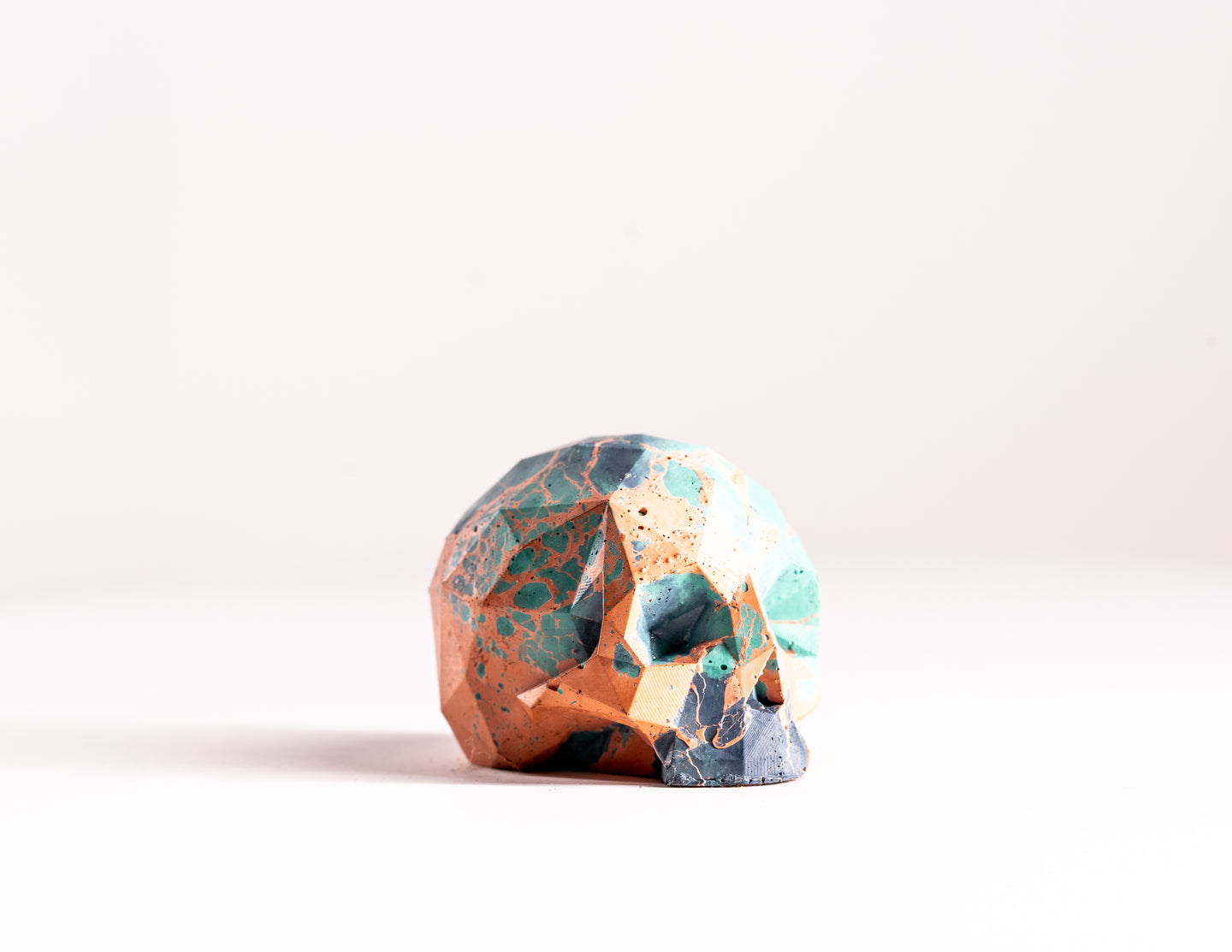 Mini Collectible Skull - Marbled - 119