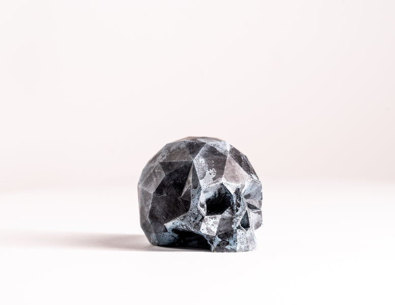 Mini Collectible Skull - Marbled - 120