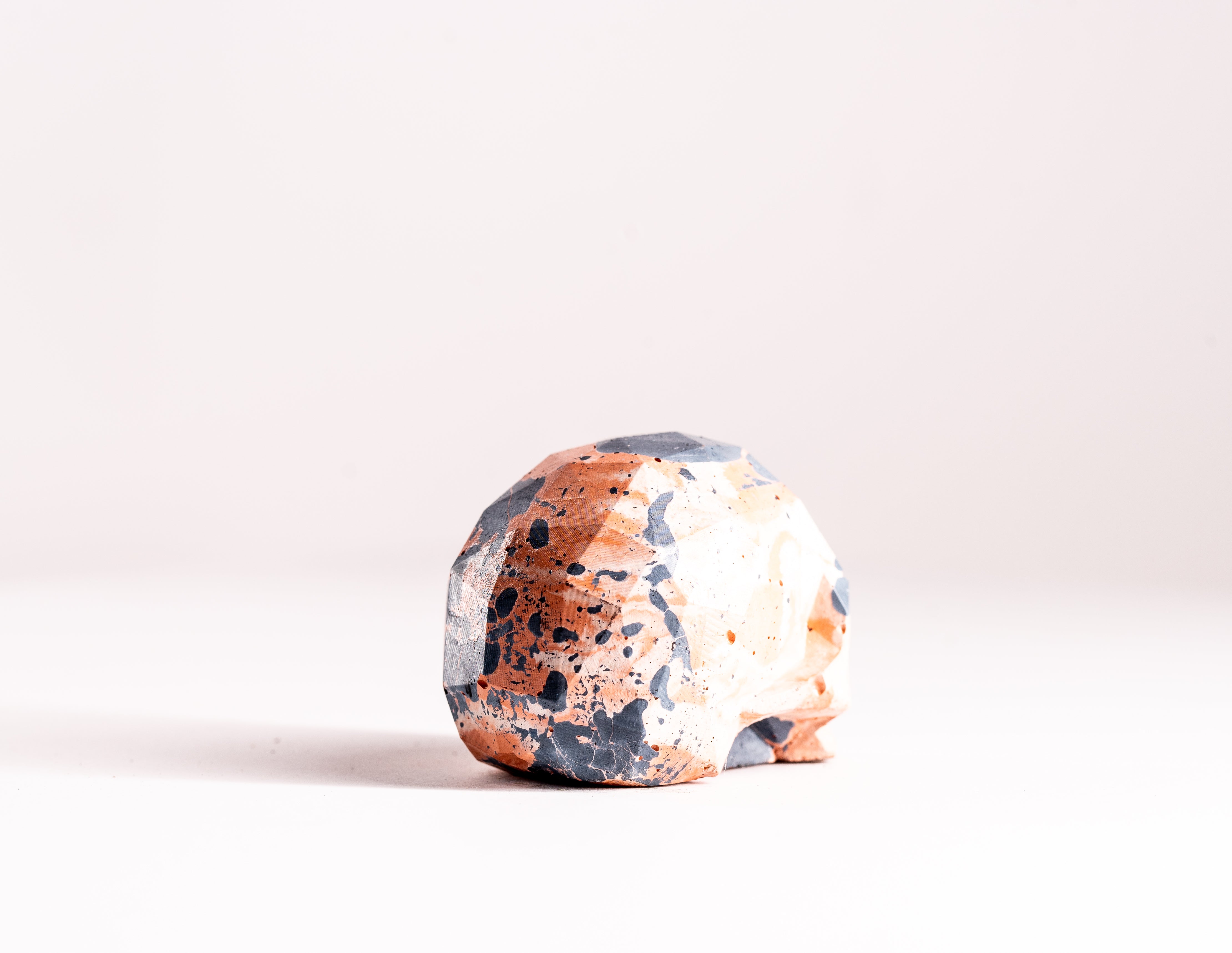 Mini Collectible Skull - Marbled - 122