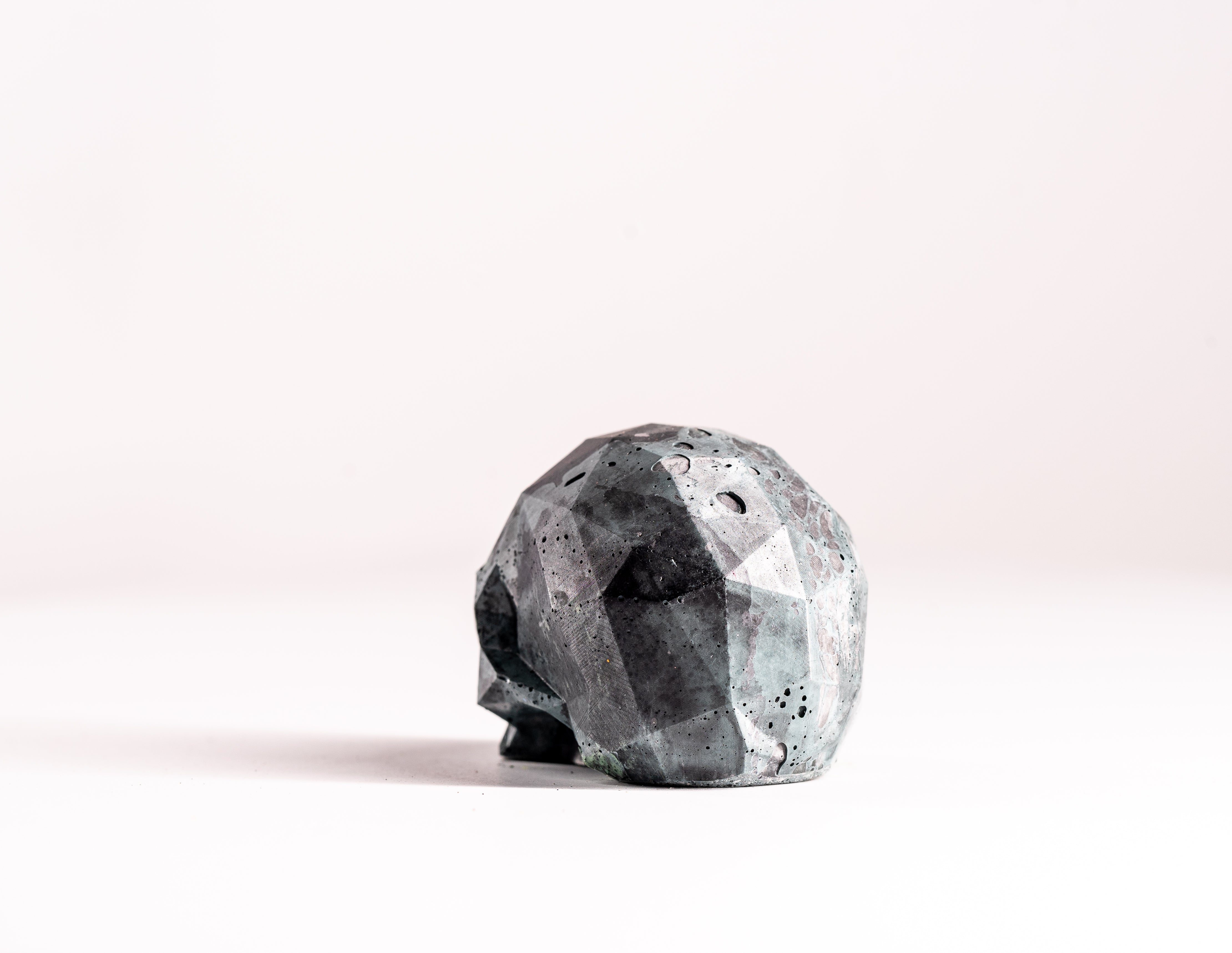 Mini Collectible Skull - Marbled - 123