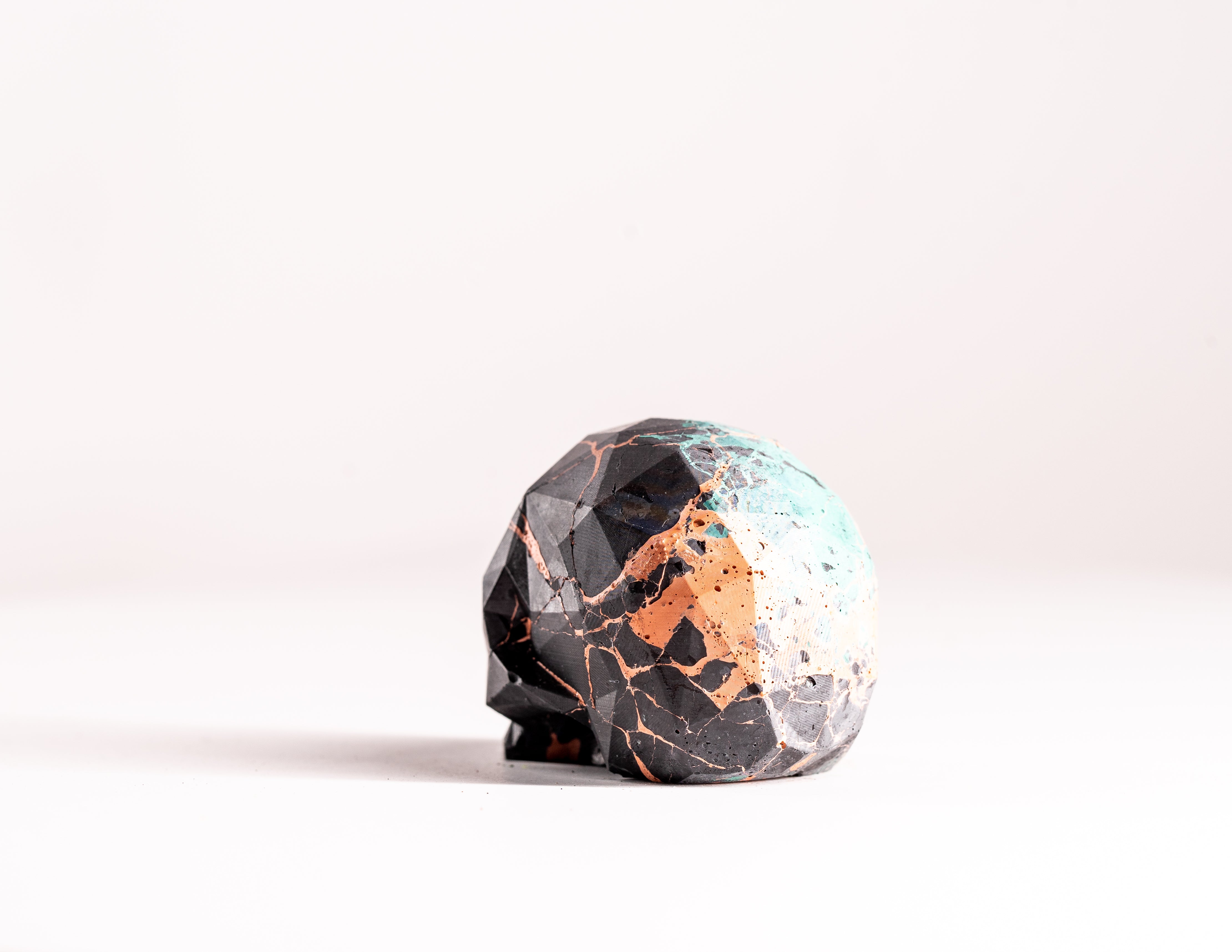 Mini Collectible Skull - Marbled - 124