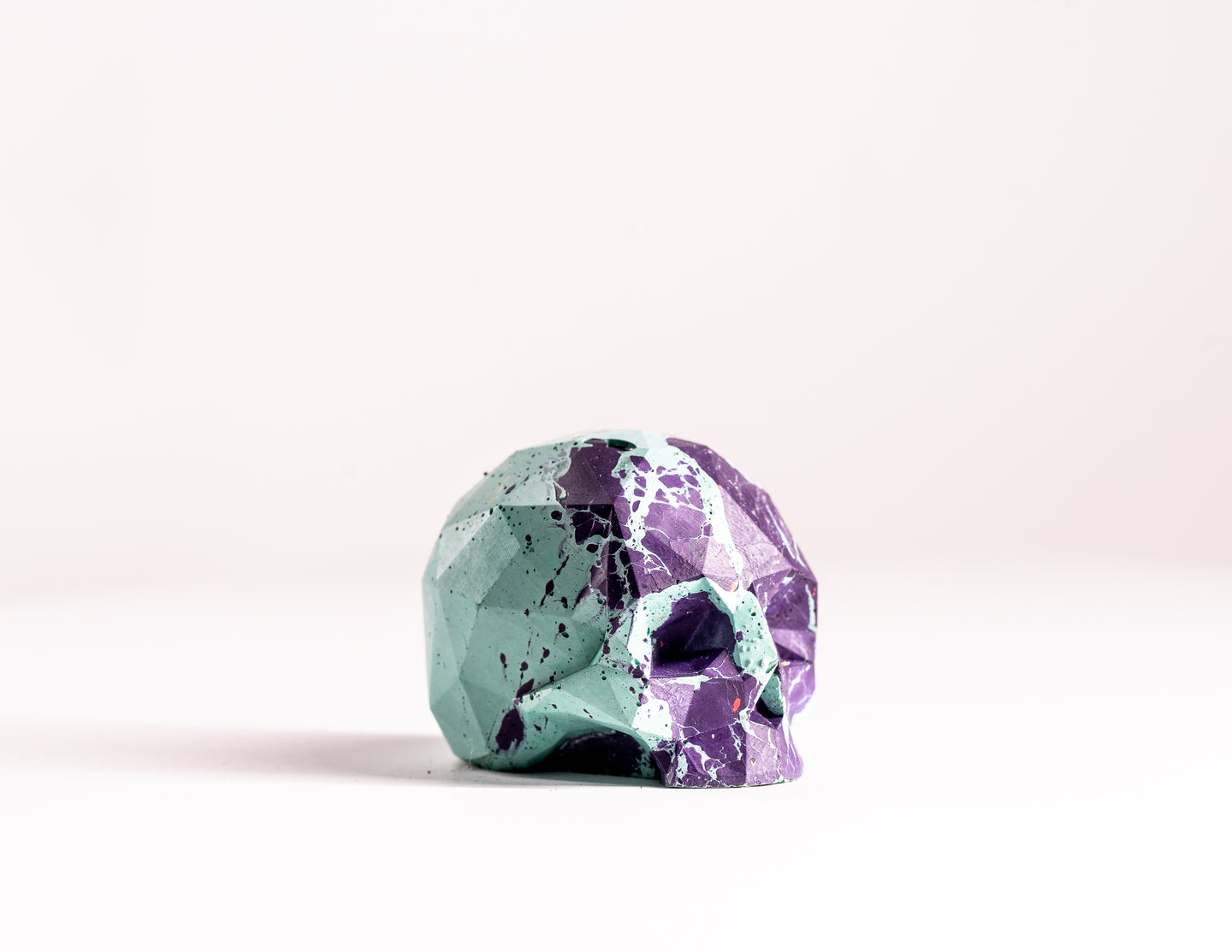 Mini Collectible Skull - Marbled - 128