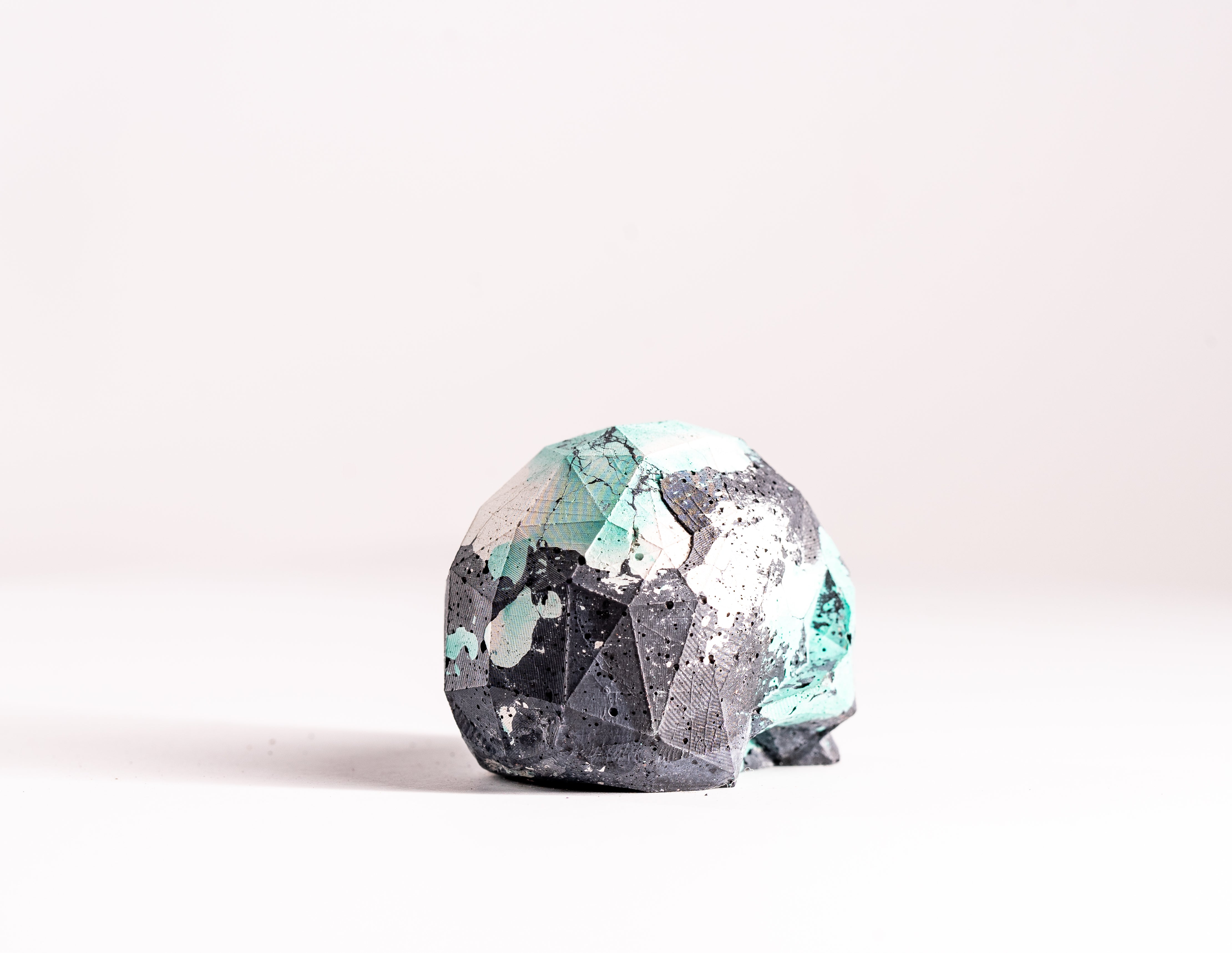 Mini Collectible Skull - Marbled - 130