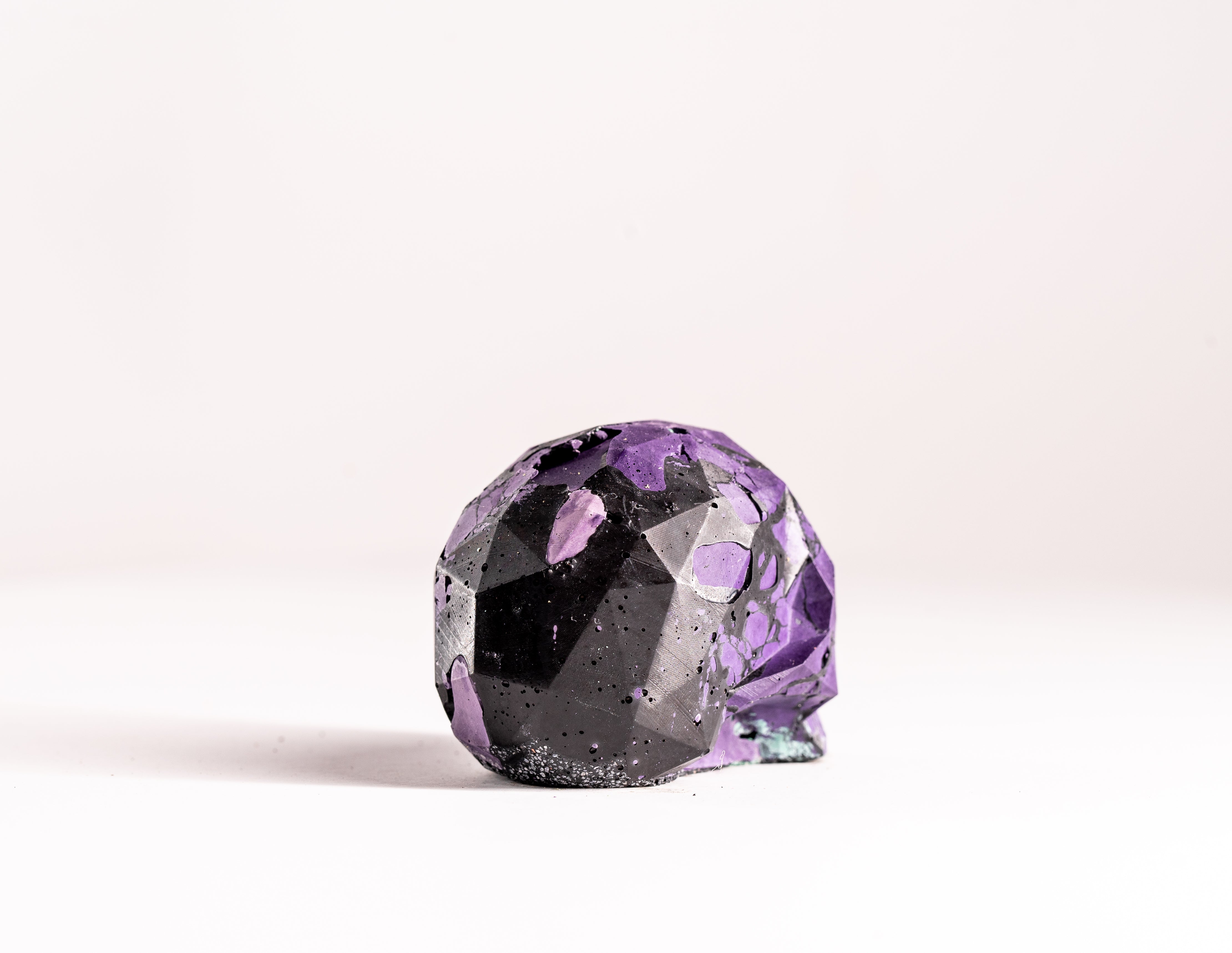 Mini Collectible Skull - Marbled - 131