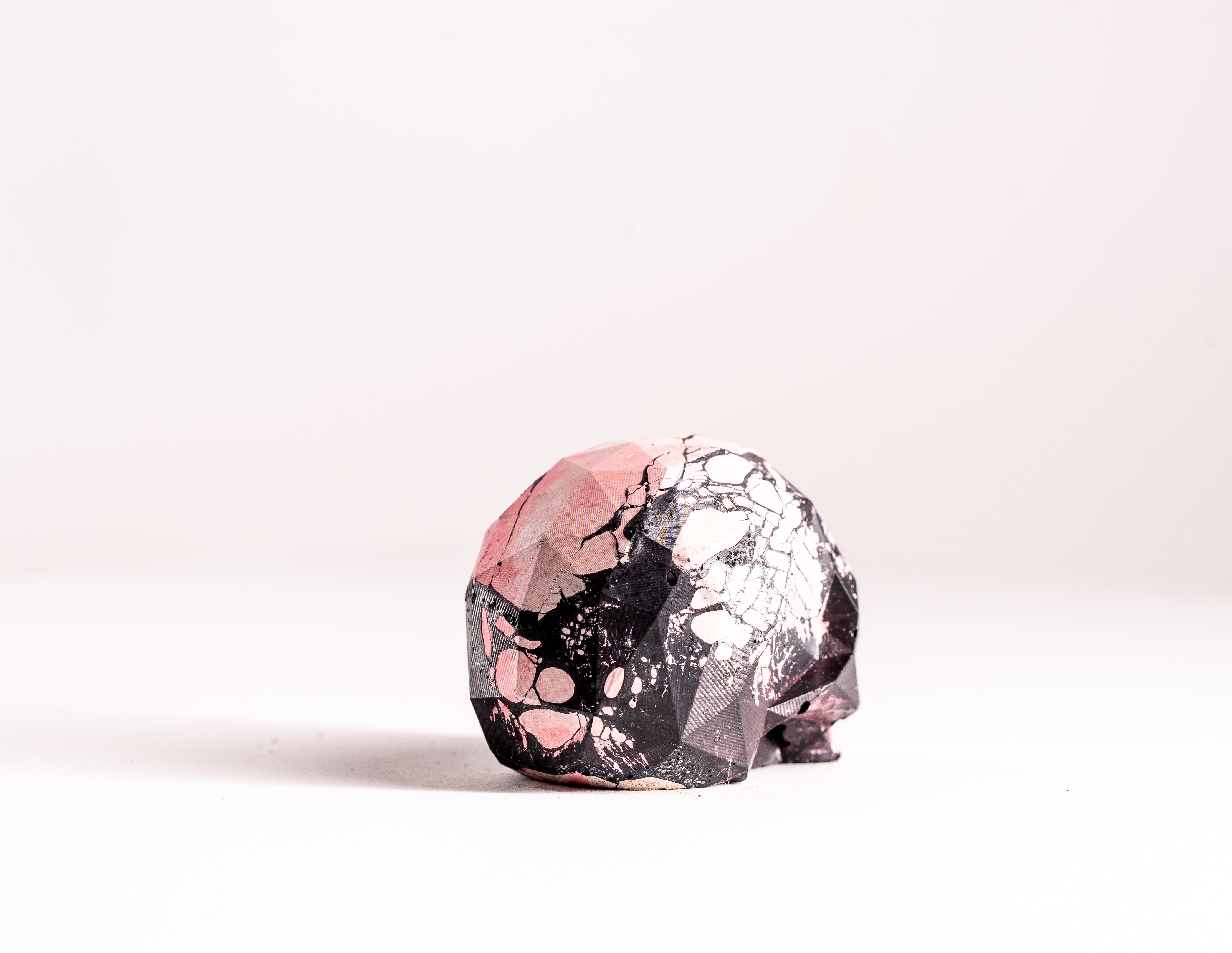 Mini Collectible Skull - Marbled - 134