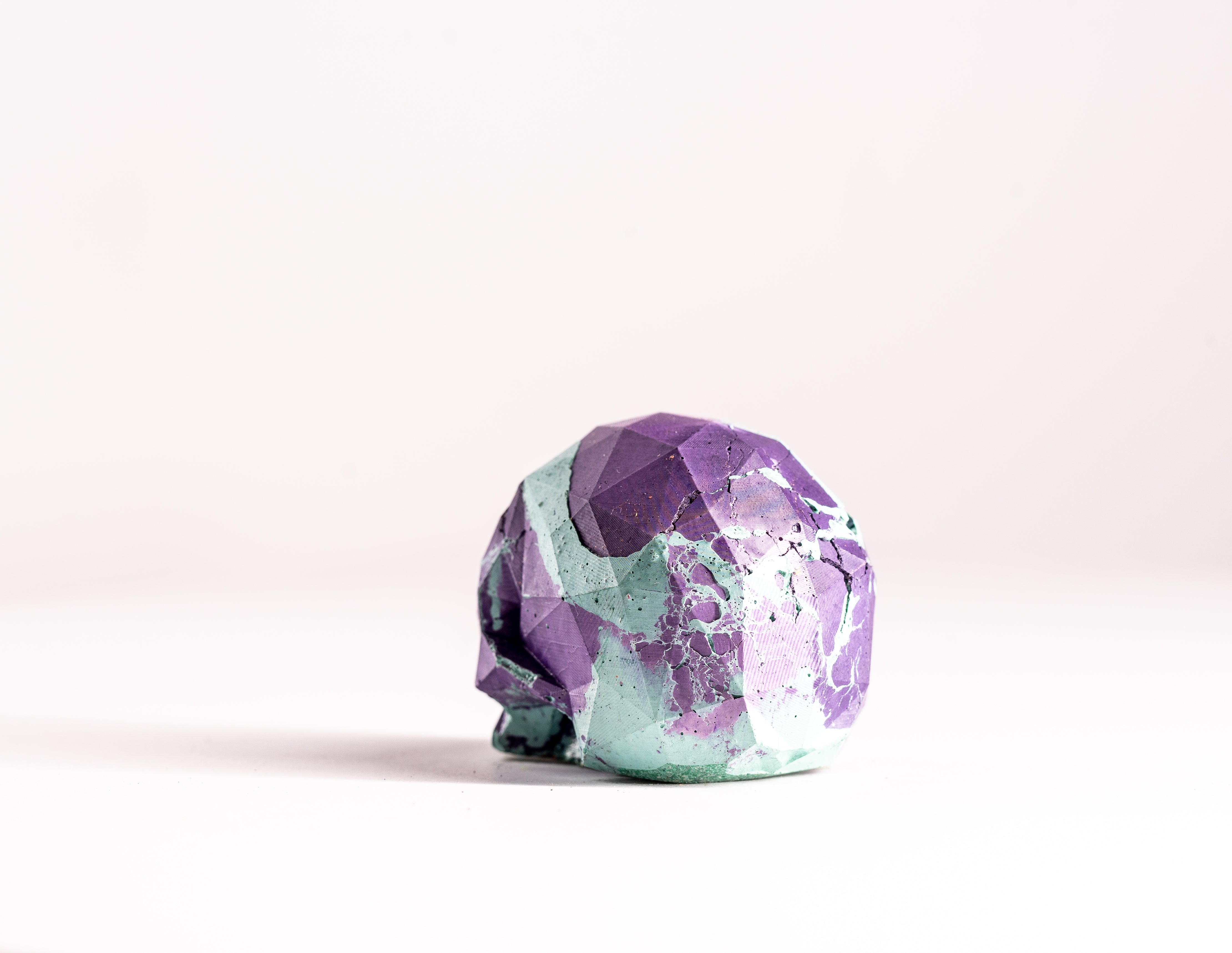 Mini Collectible Skull - Marbled - 135