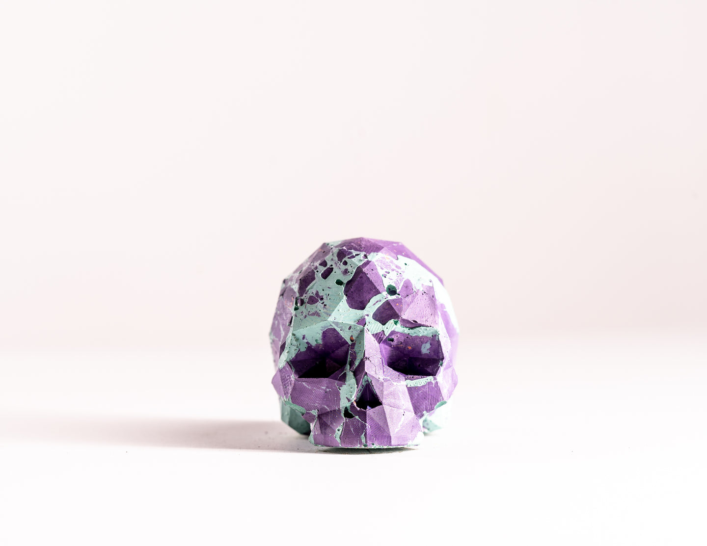Mini Collectible Skull - Marbled - 135