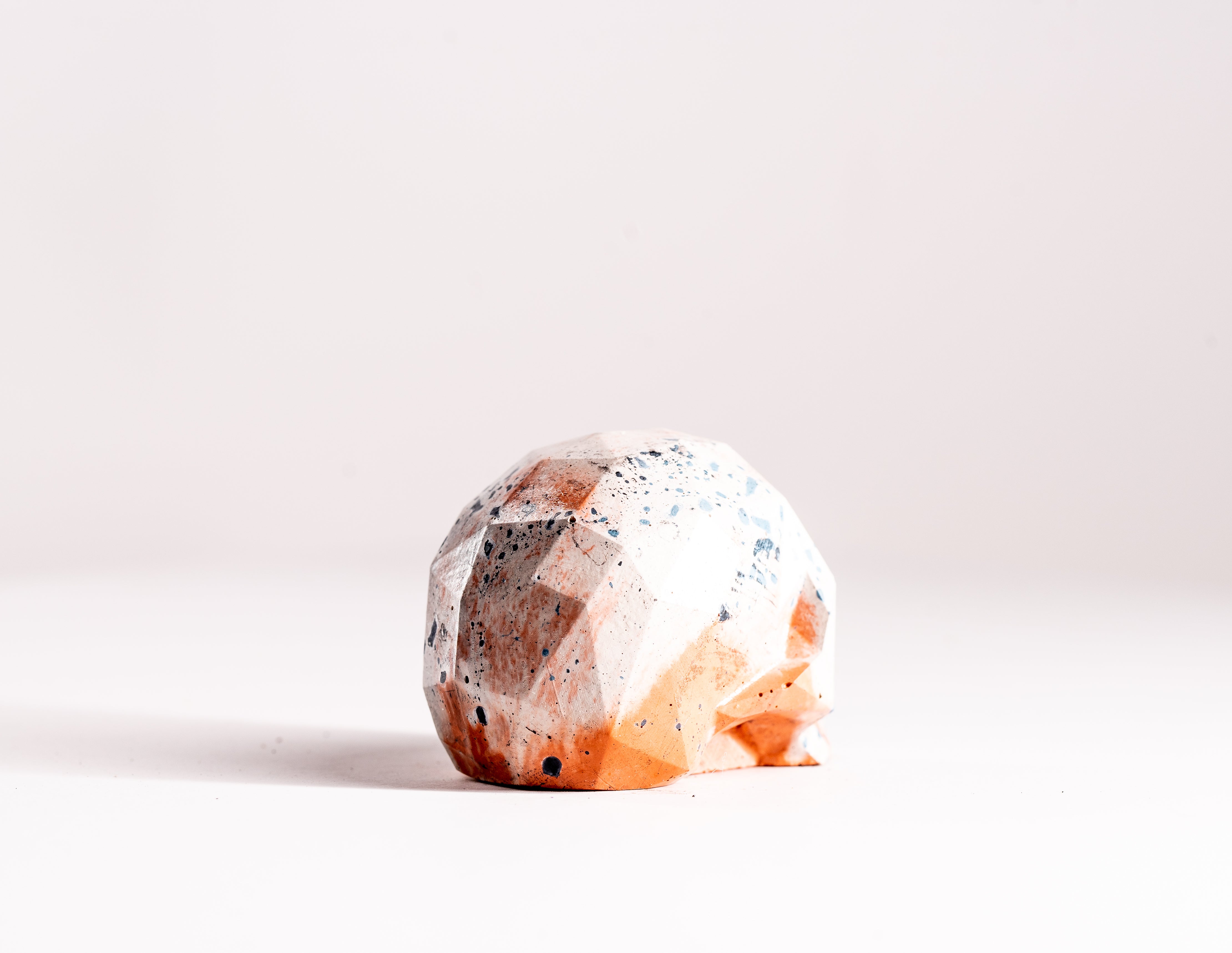 Mini Collectible Skull - Marbled - 138