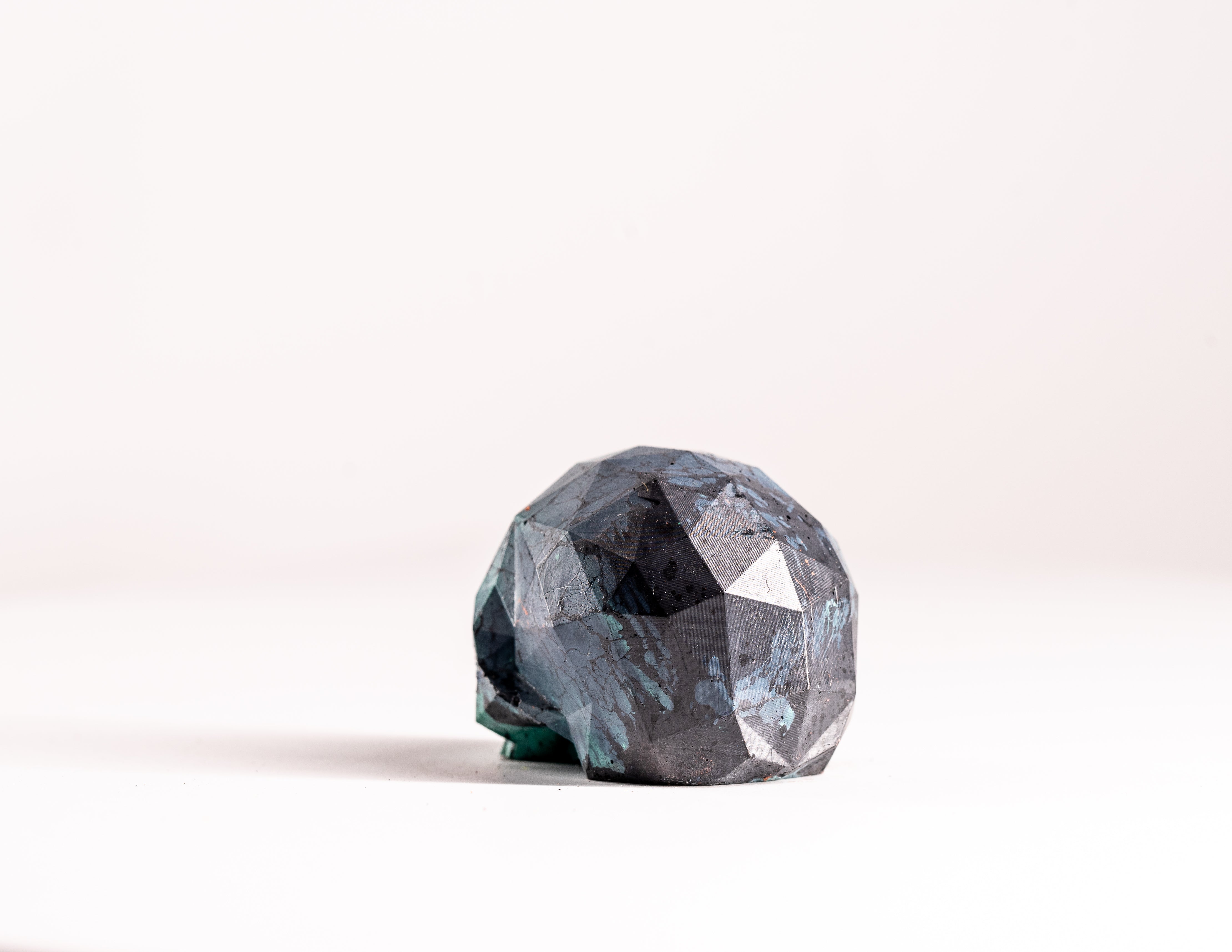 Mini Collectible Skull - Marbled - 139