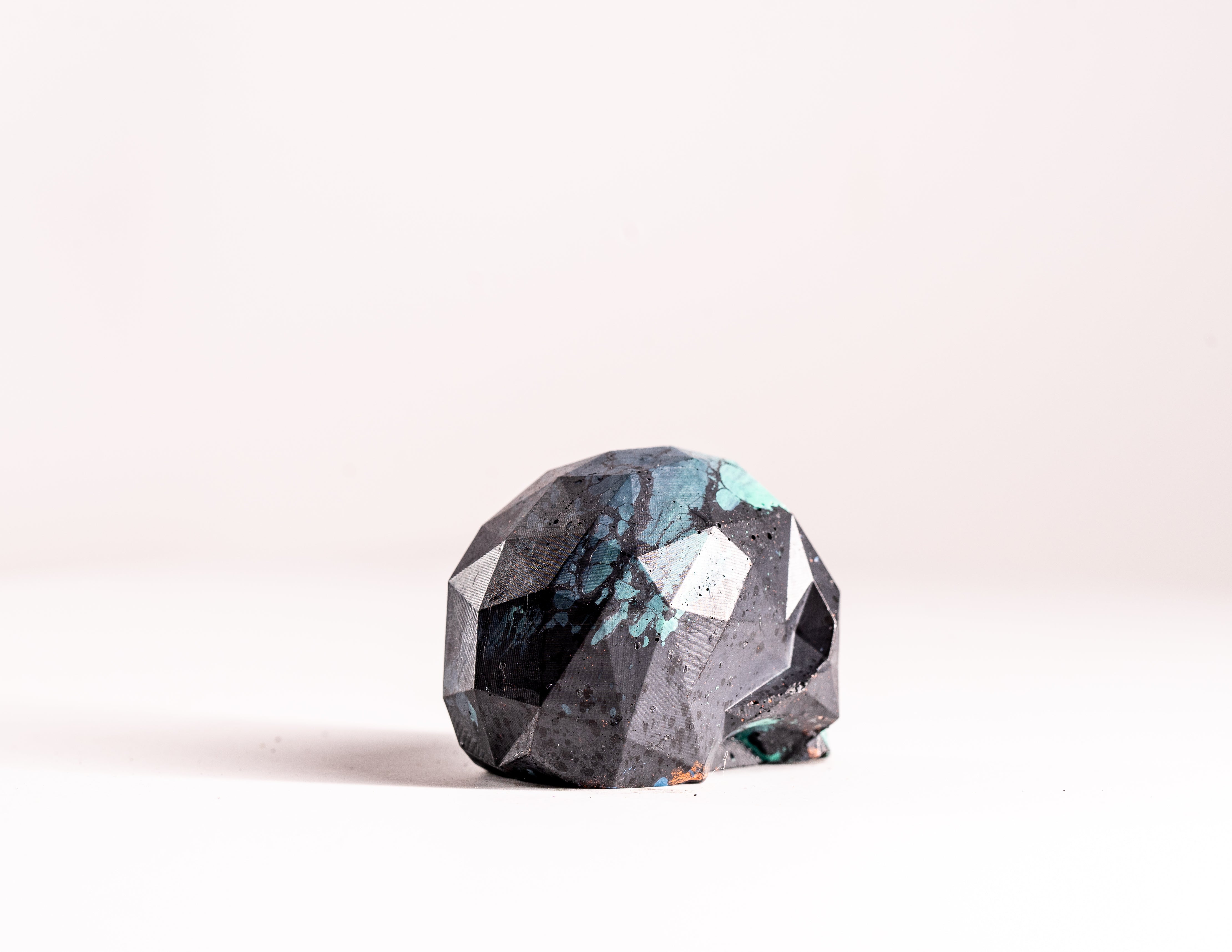 Mini Collectible Skull - Marbled - 139
