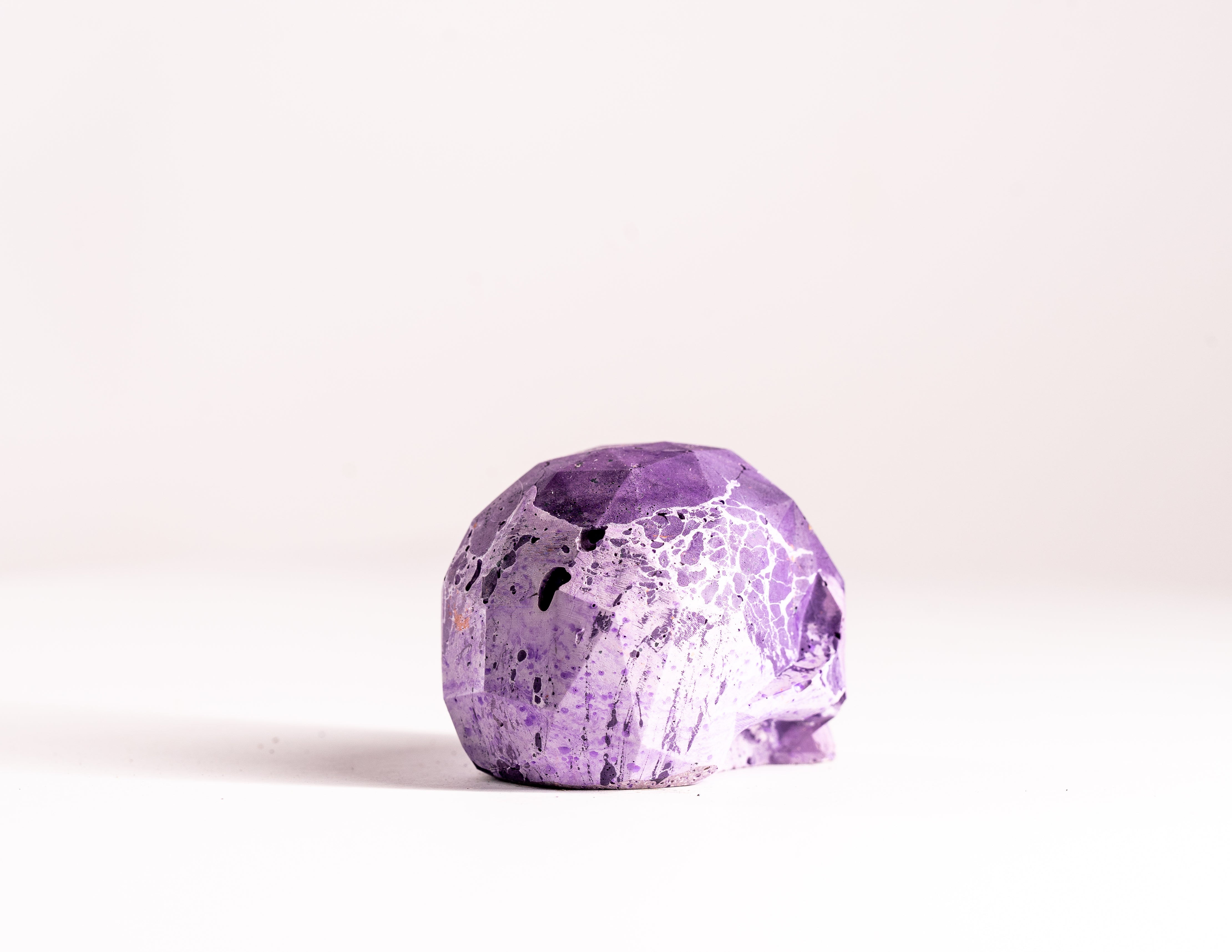 Mini Collectible Skull - Marbled - 141