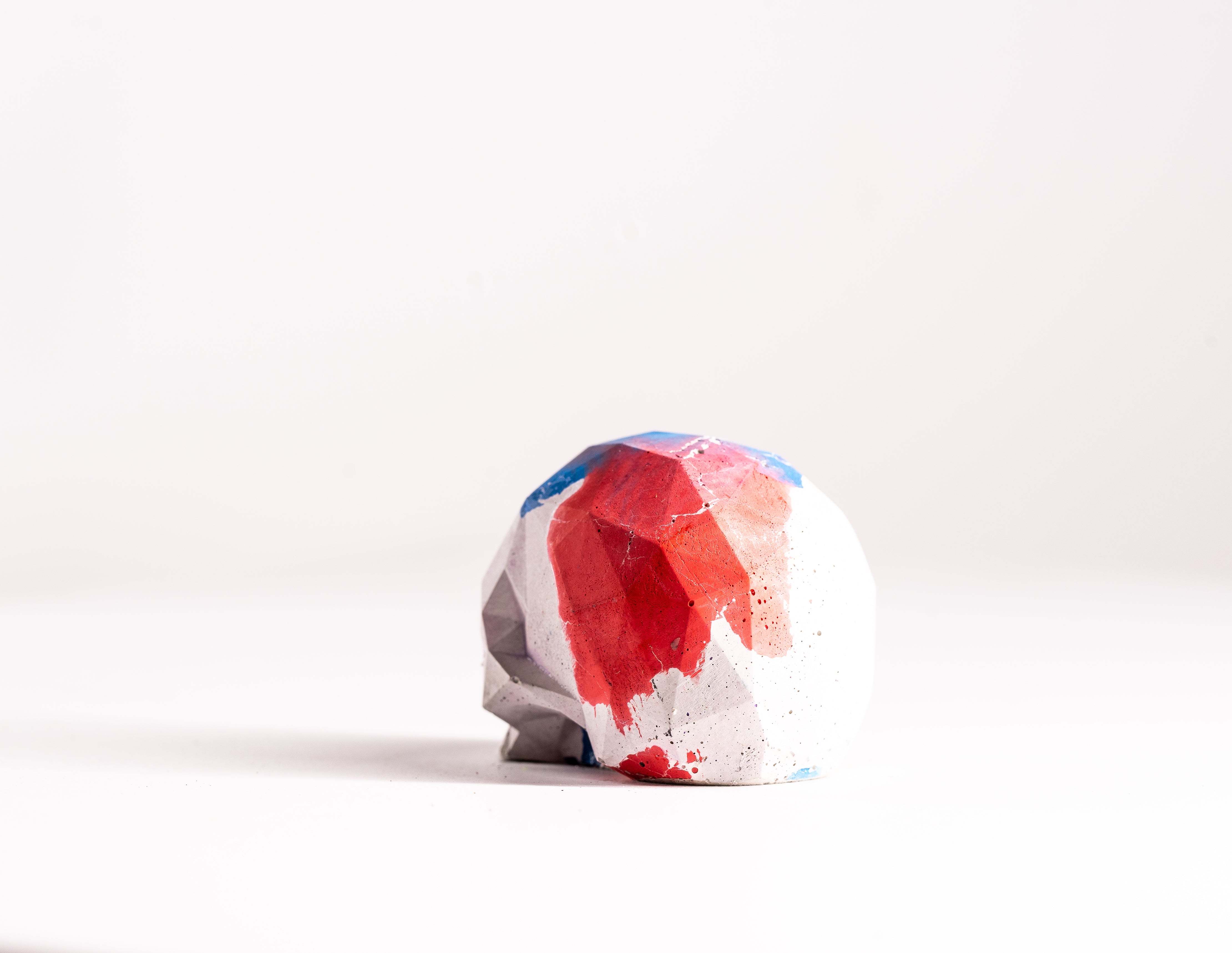 Mini Collectible Skull - Marbled - 142