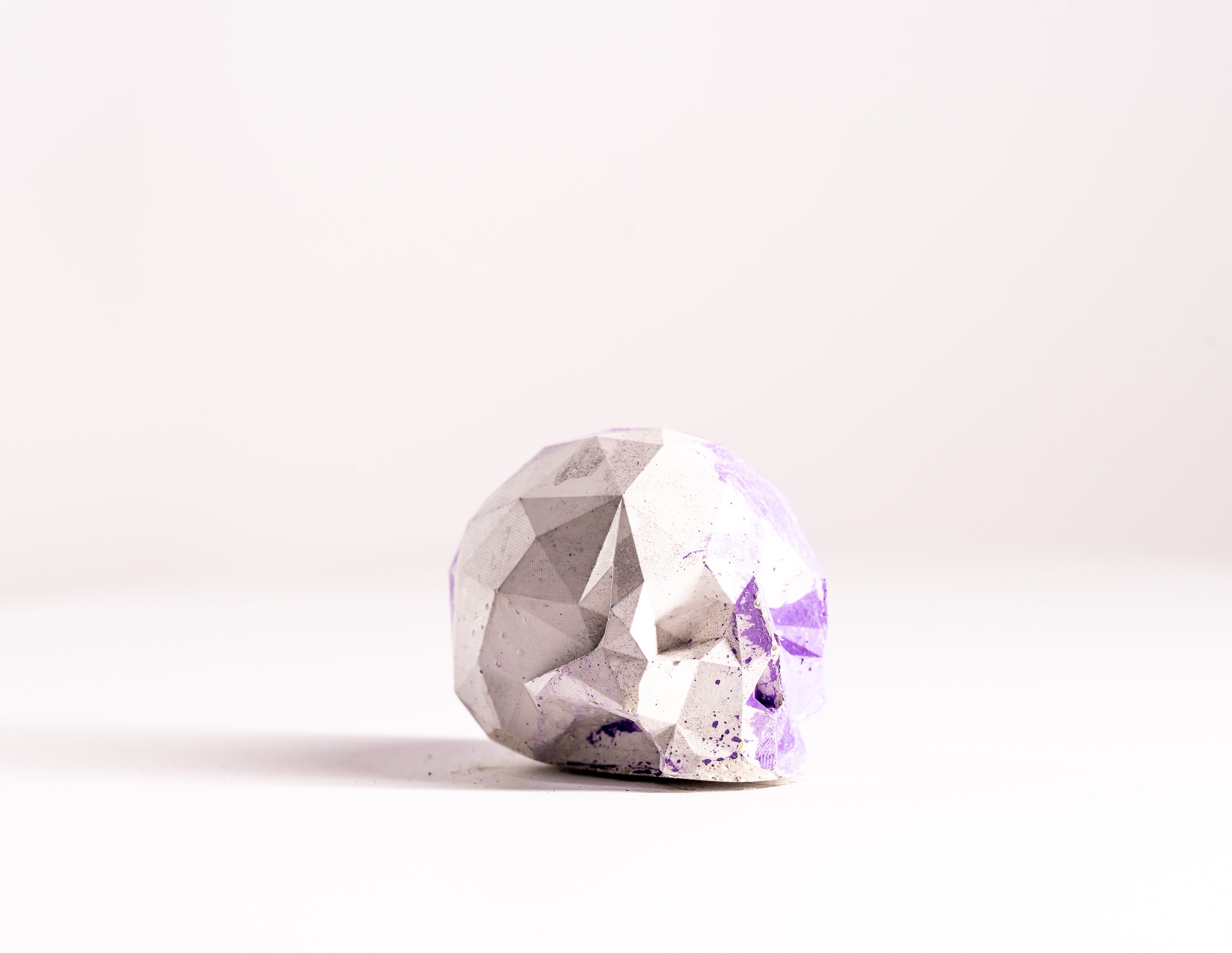 Mini Collectible Skull - Marbled - 144