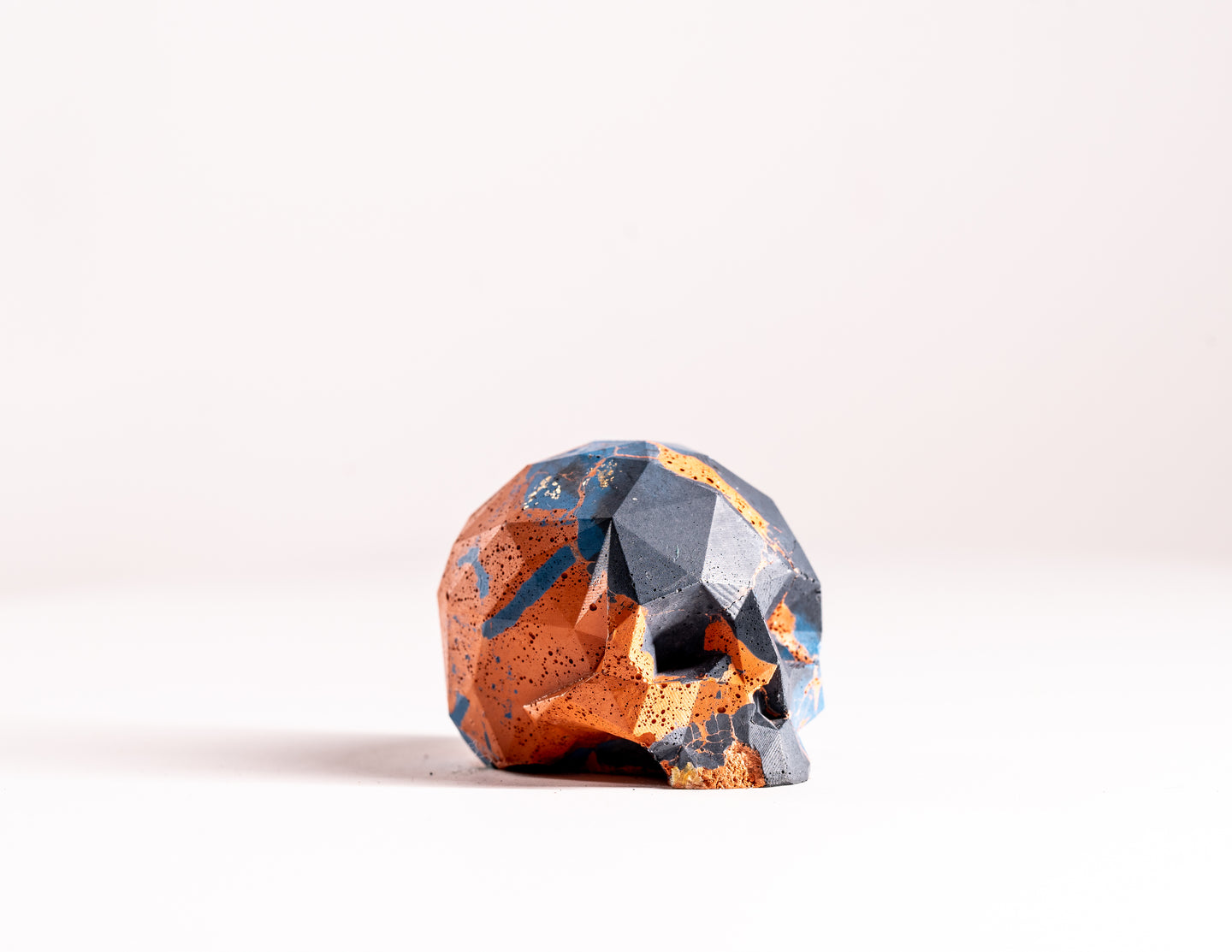 Mini Collectible Skull - Marbled - 154