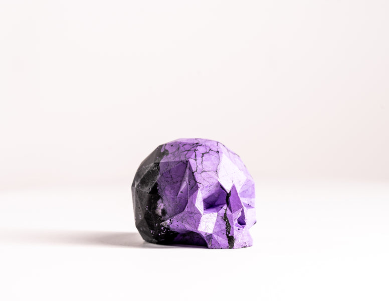 Mini Collectible Skull - Marbled - 33