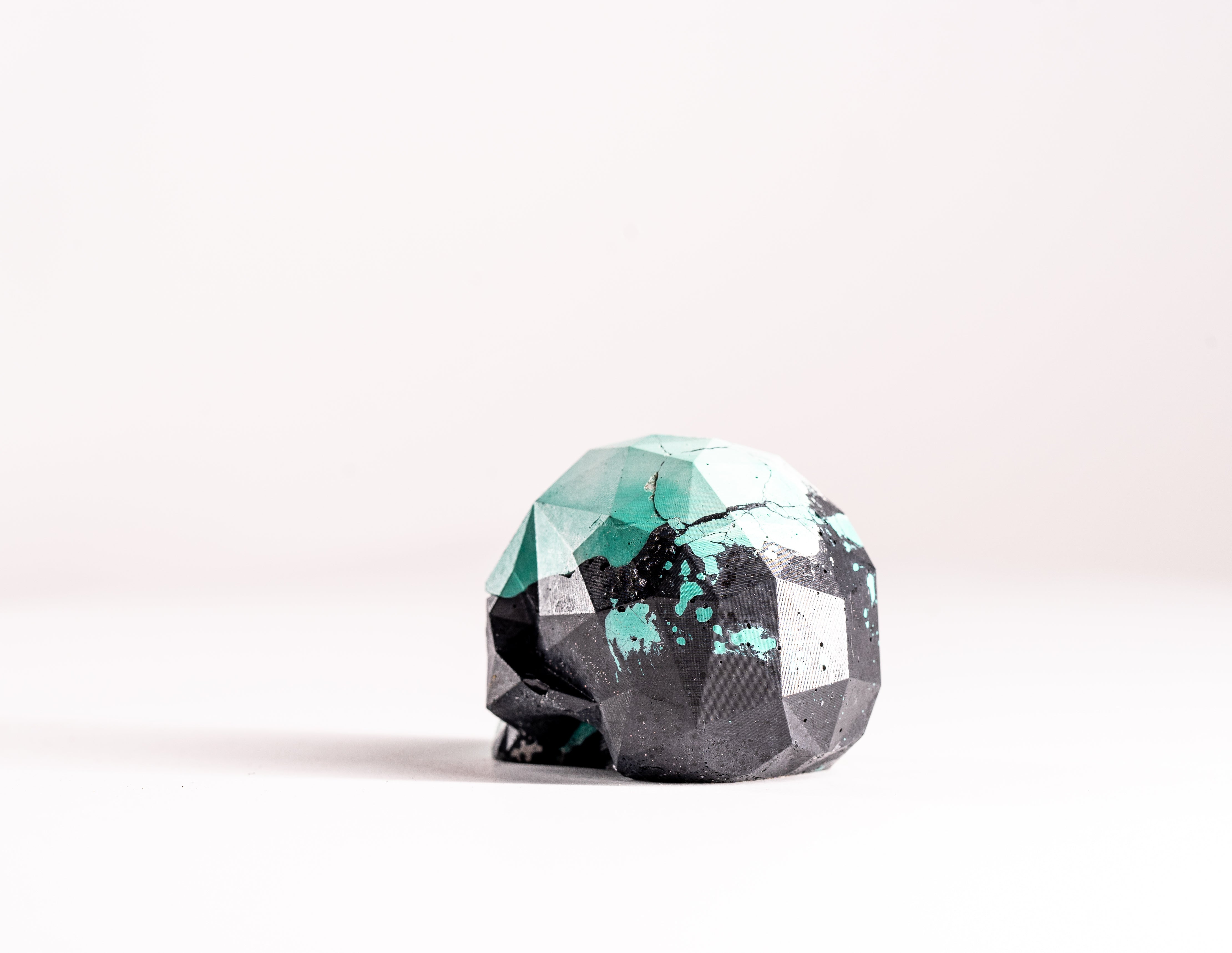 Mini Collectible Skull - Marbled - 39