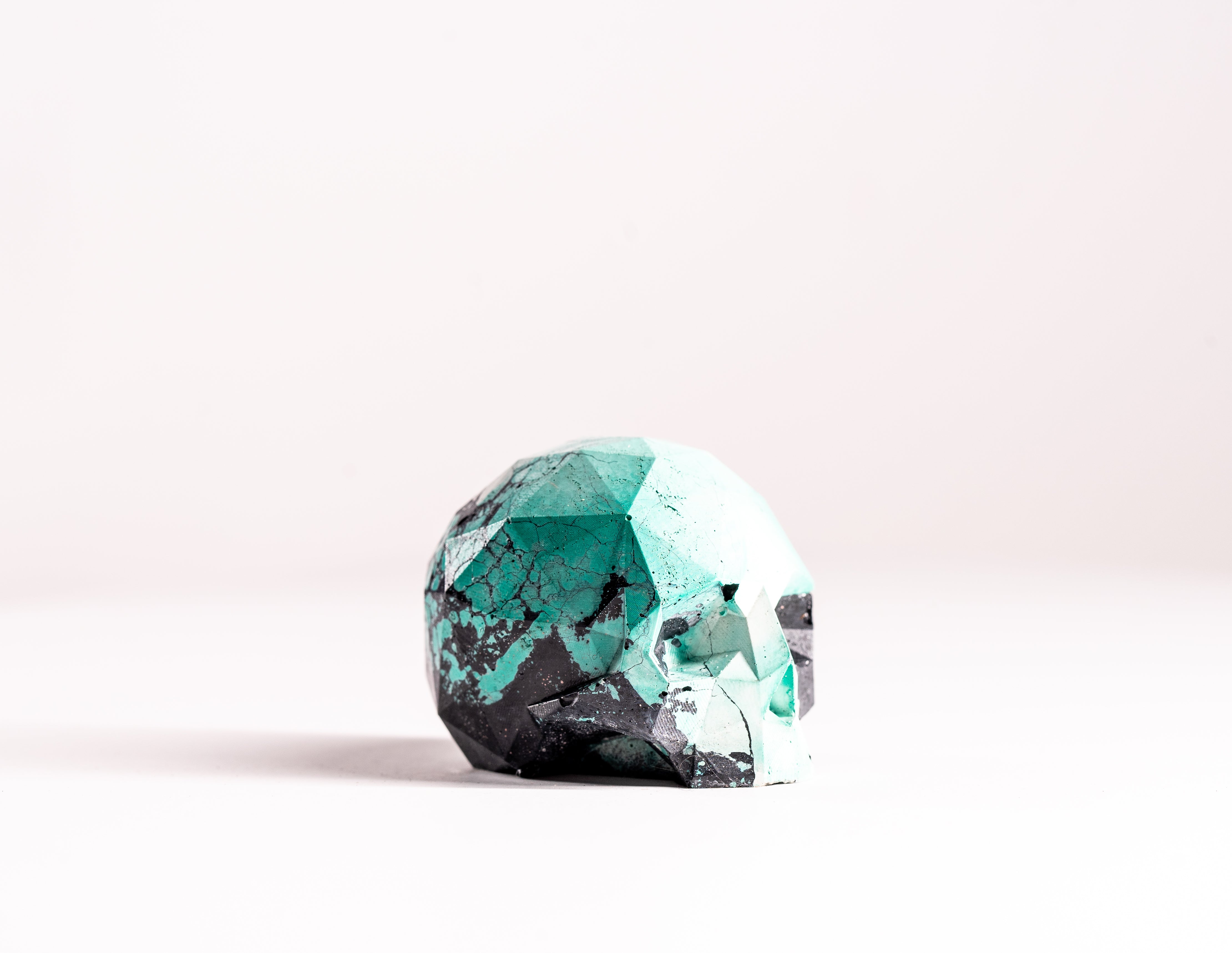 Mini Collectible Skull - Marbled - 39