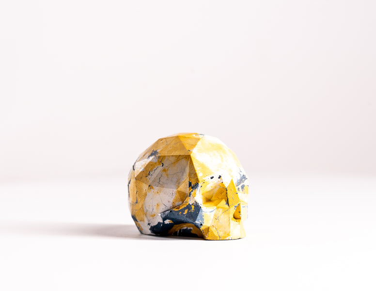 Mini Collectible Skull - Marbled - 40