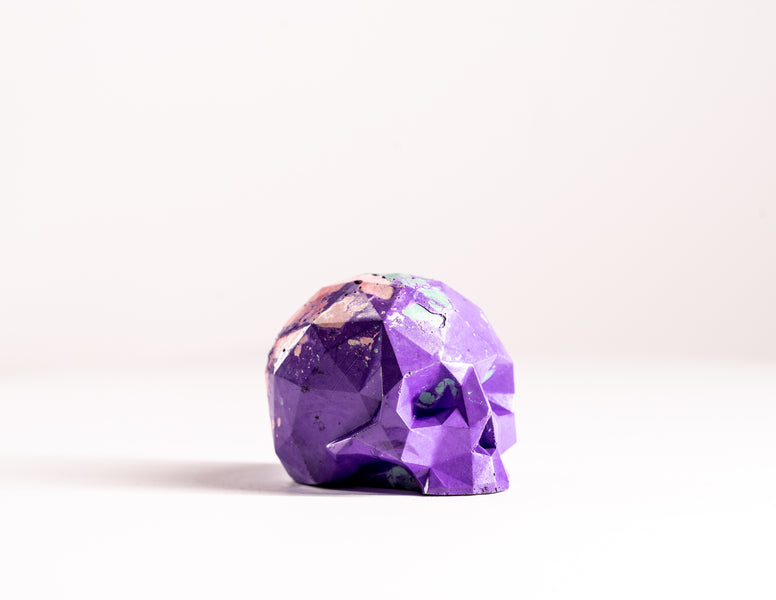 Mini Collectible Skull - Marbled - 41