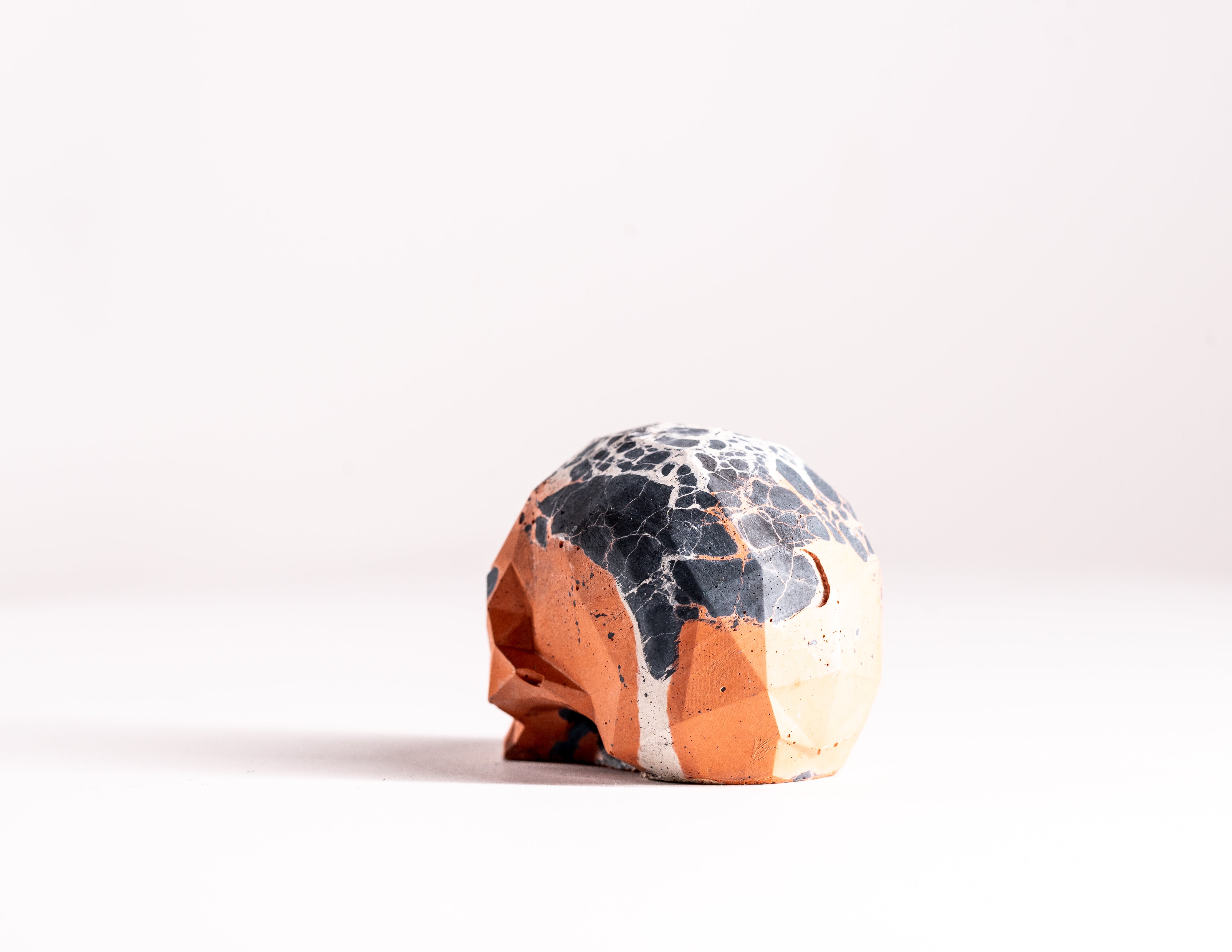 Mini Collectible Skull - Marbled - 44