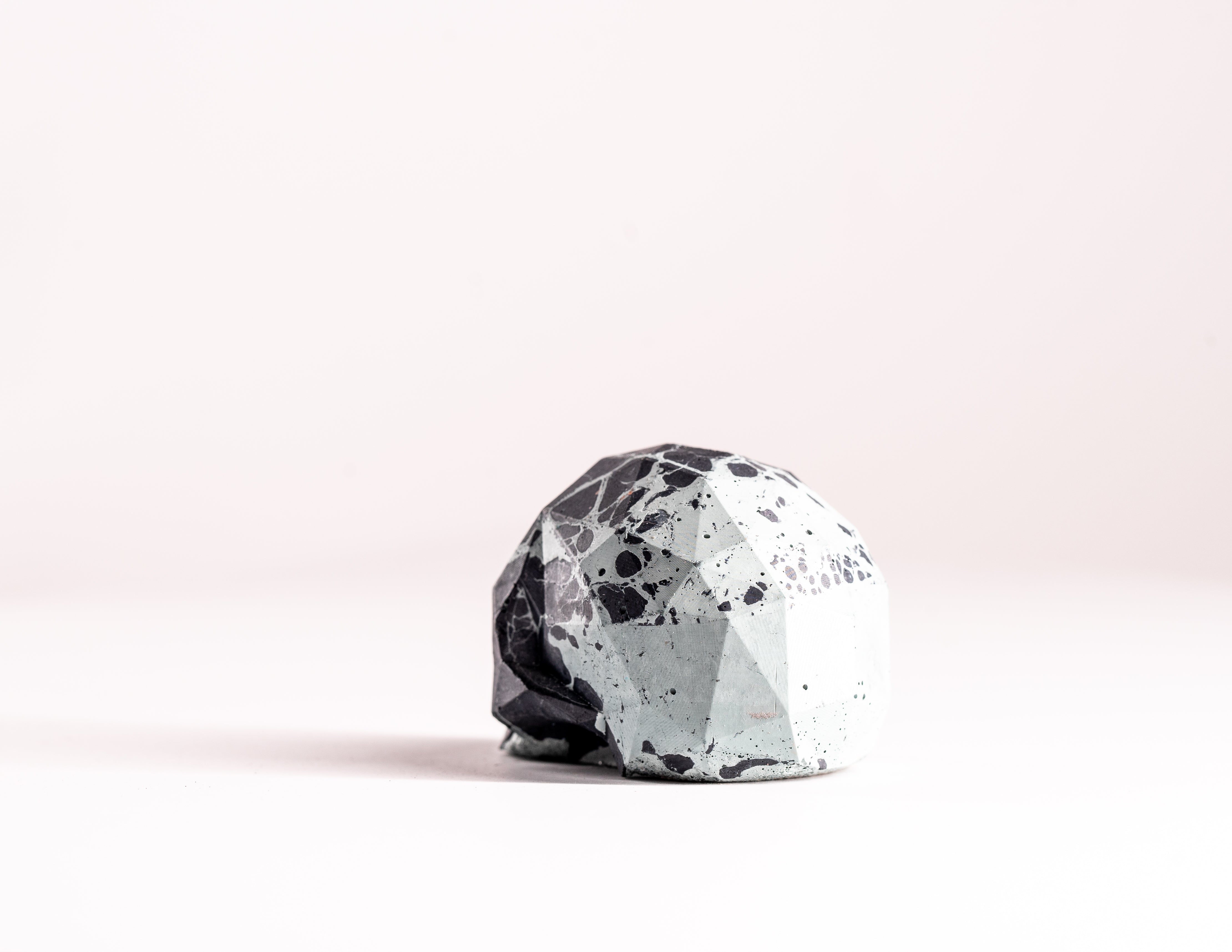 Mini Collectible Skull - Marbled - 47