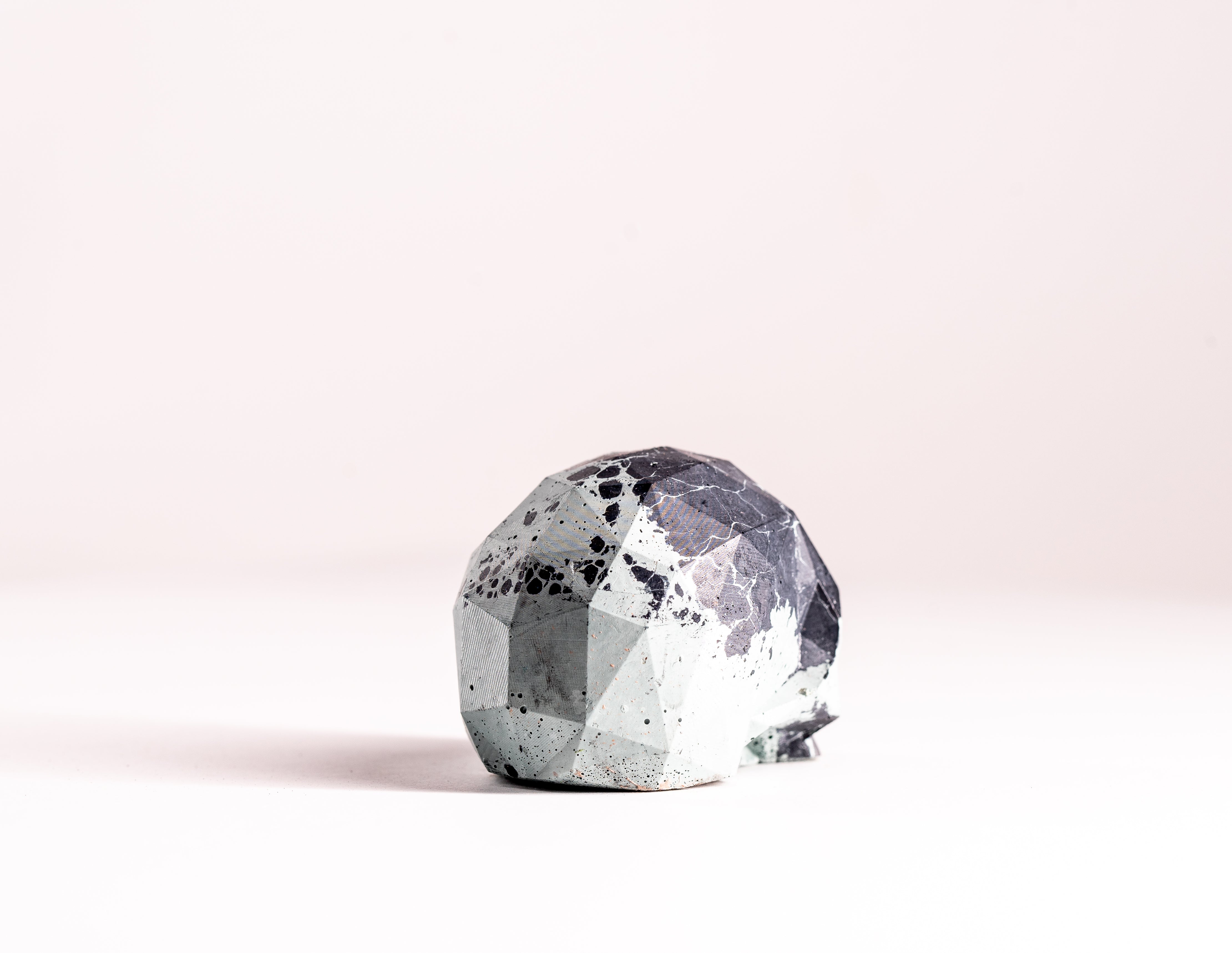 Mini Collectible Skull - Marbled - 47