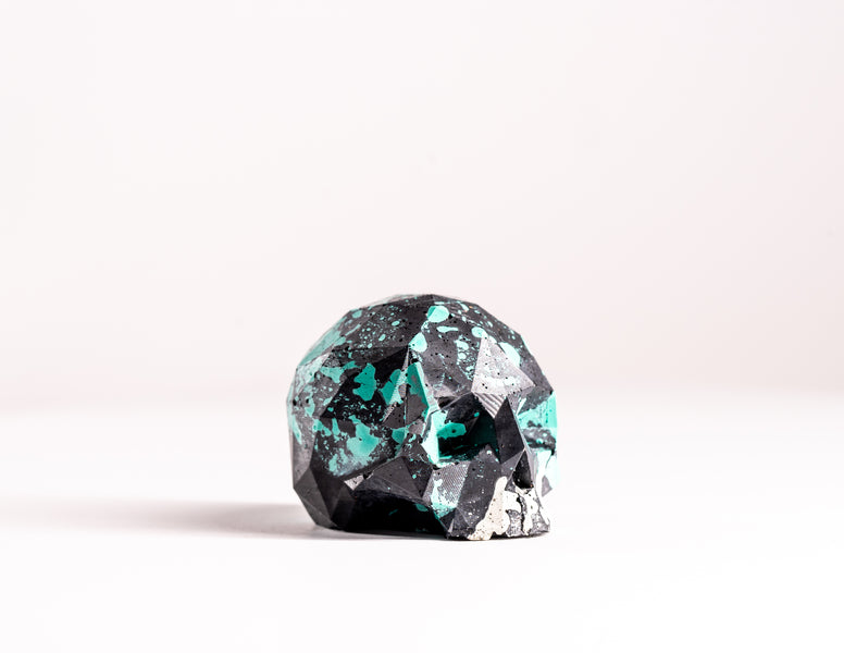 Mini Collectible Skull - Marbled - 54