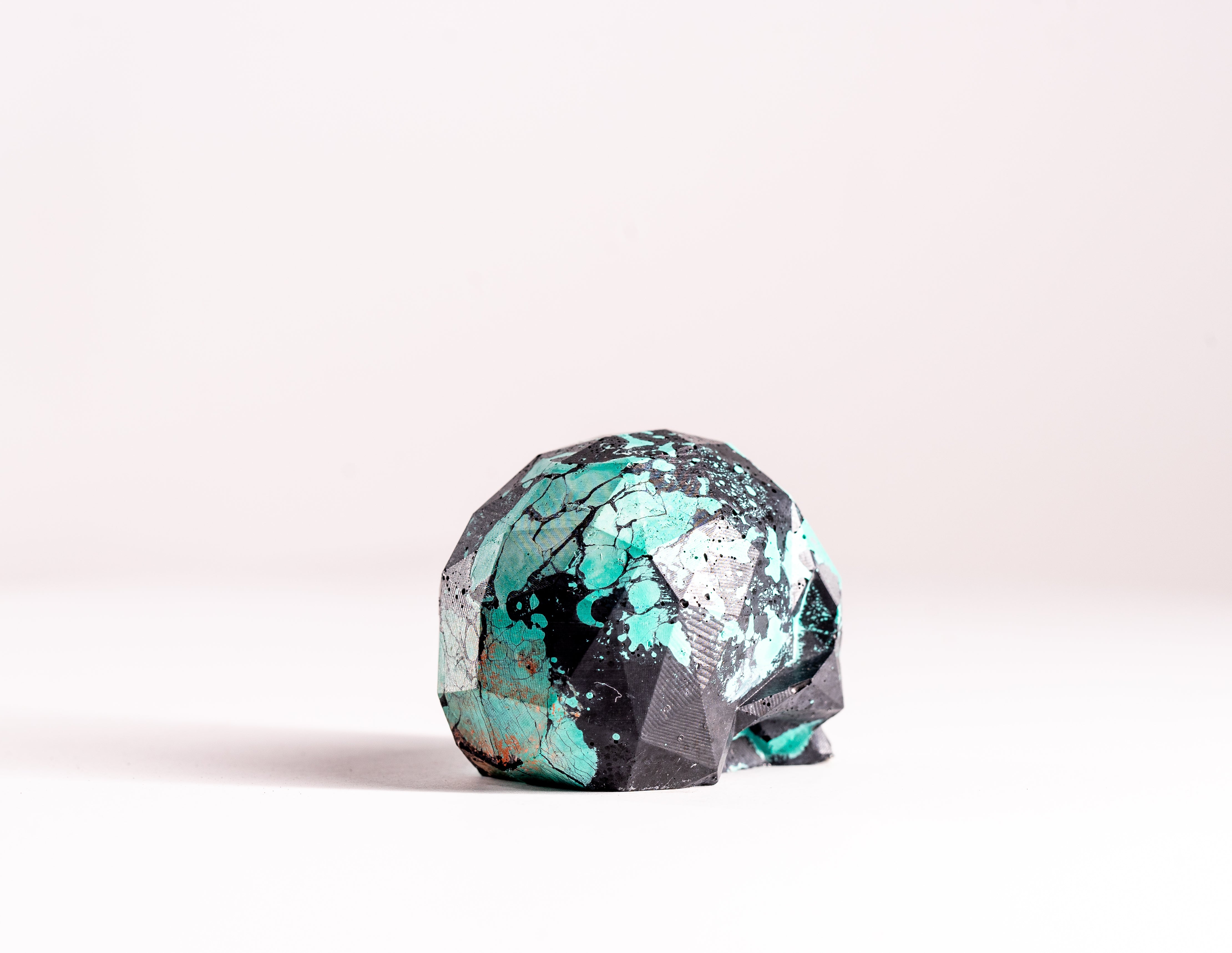 Mini Collectible Skull - Marbled - 54