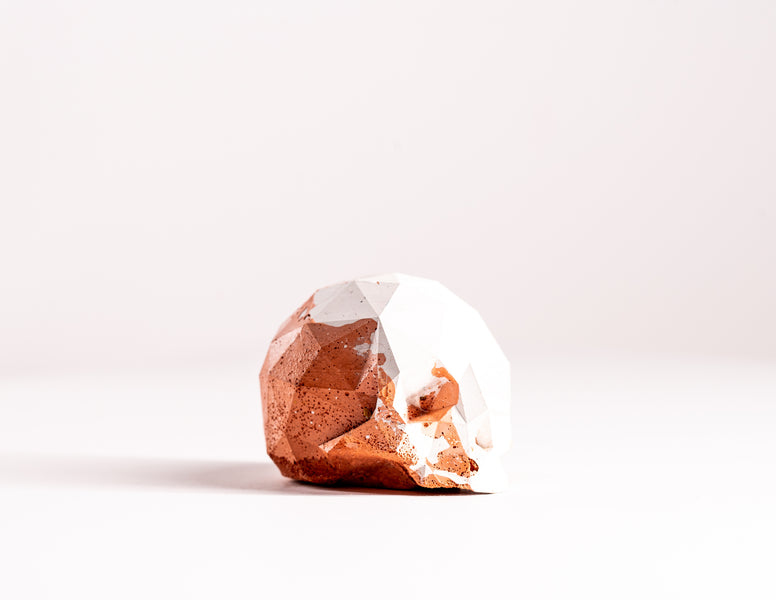 Mini Collectible Skull - Marbled - 61