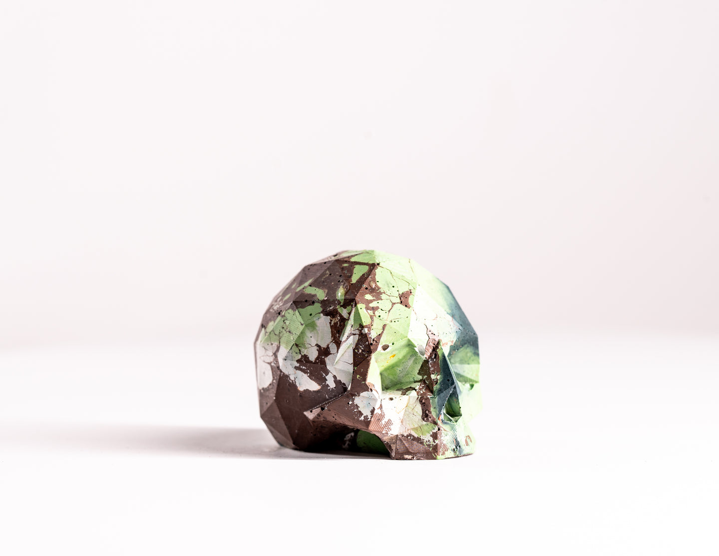 Mini Collectible Skull - Marbled - 62