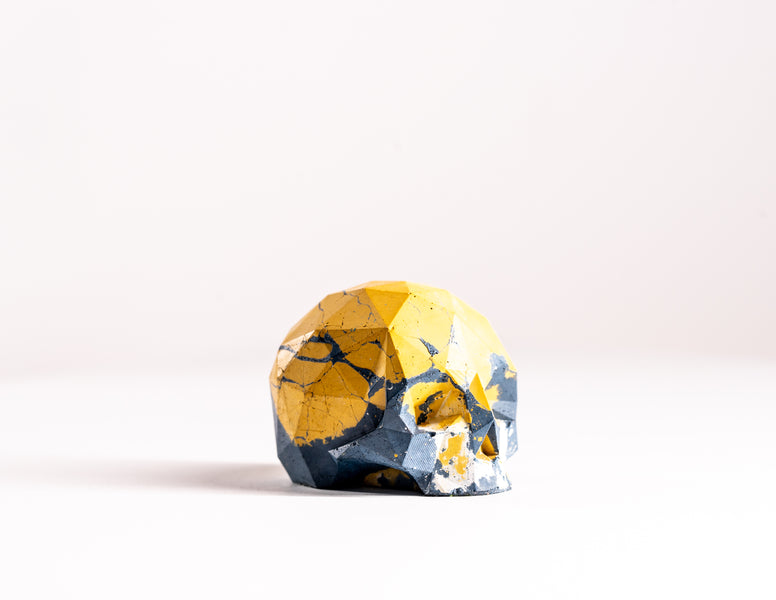 Mini Collectible Skull - Marbled - 63