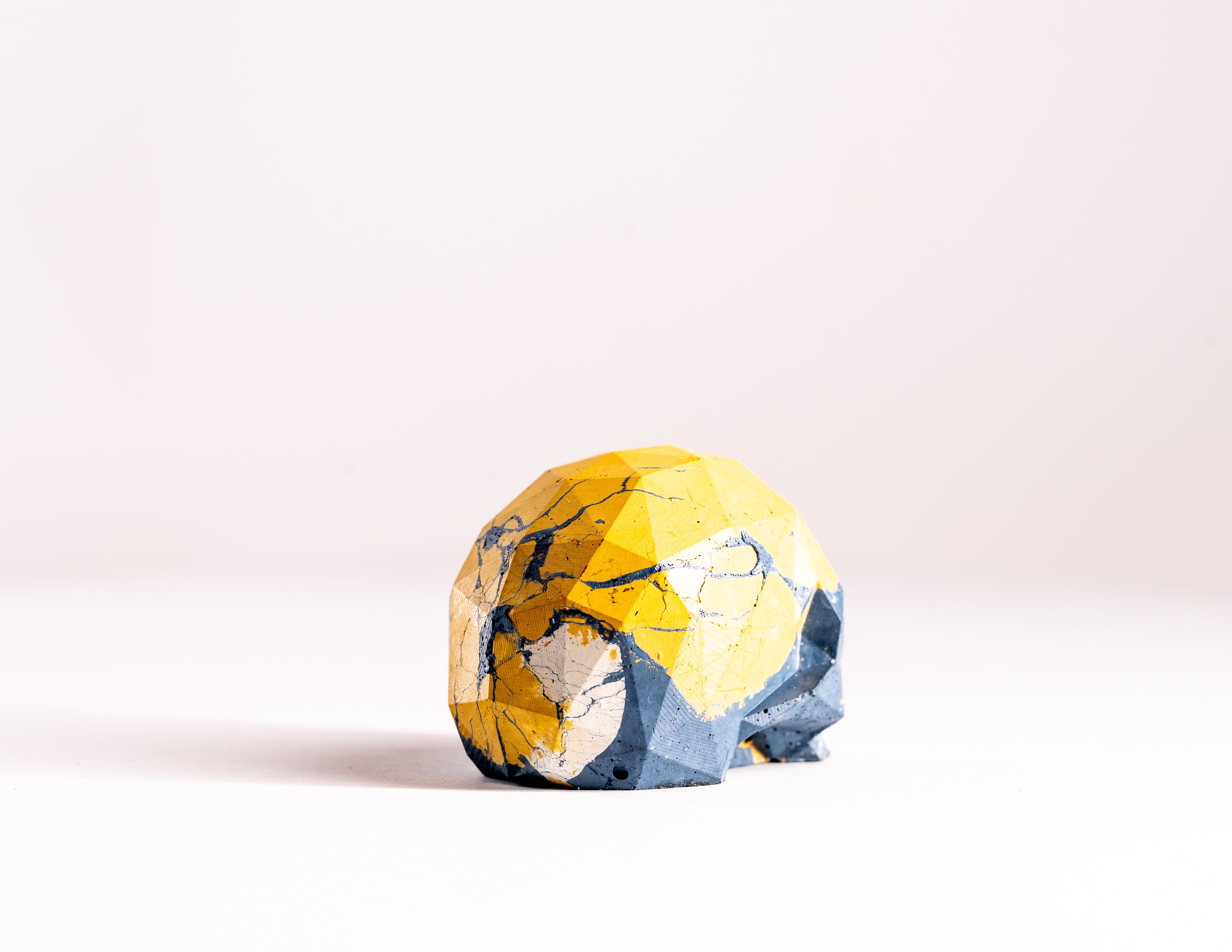 Mini Collectible Skull - Marbled - 63