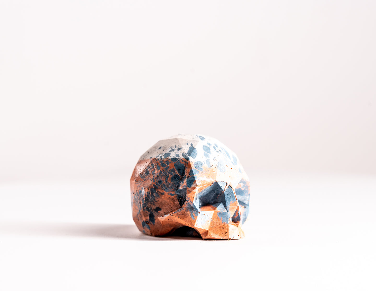 Mini Collectible Skull - Marbled - 64