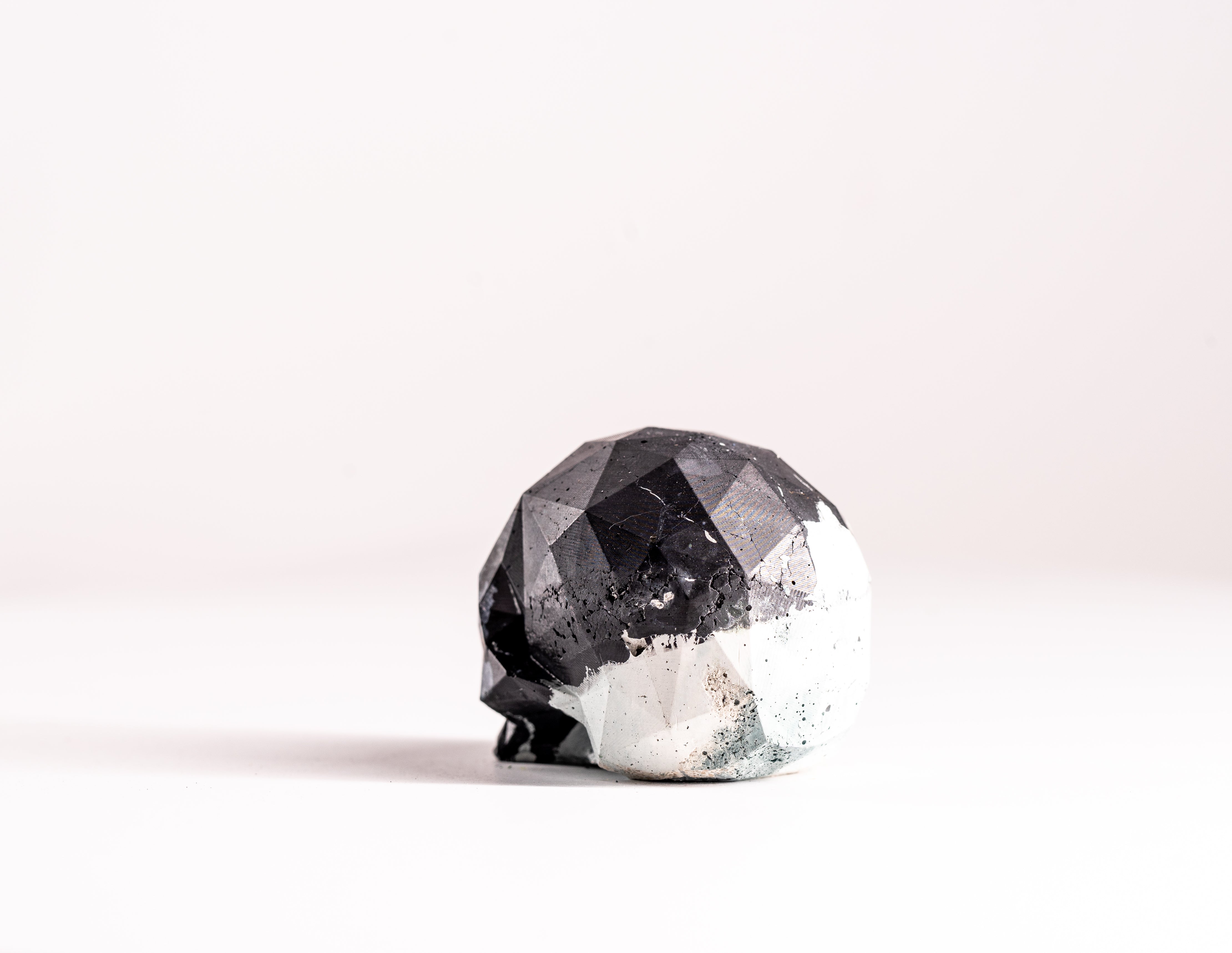 Mini Collectible Skull - Marbled - 65