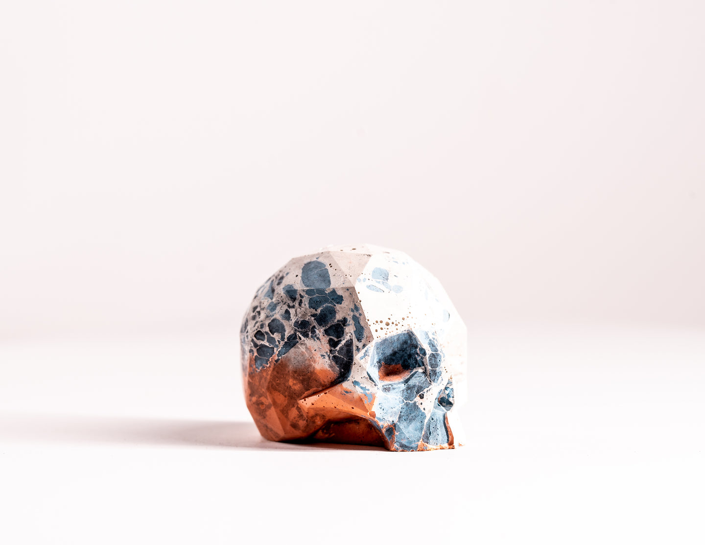 Mini Collectible Skull - Marbled - 66