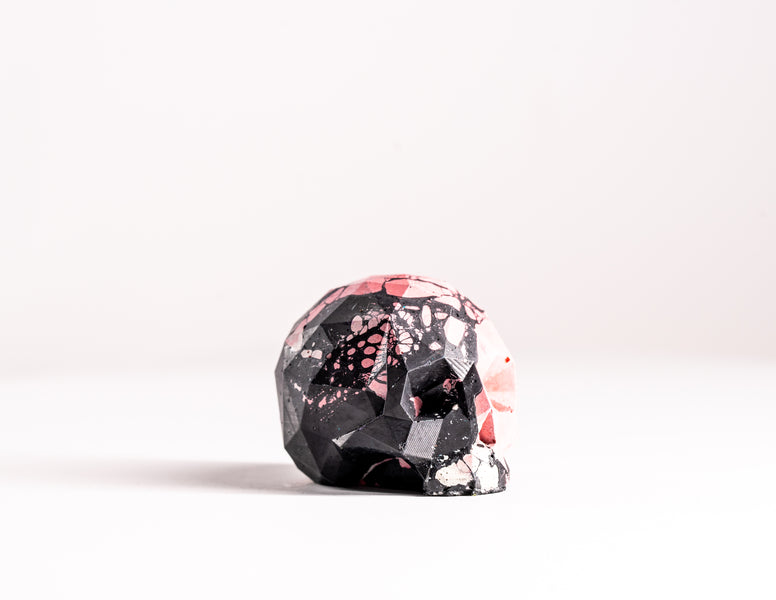 Mini Collectible Skull - Marbled - 67
