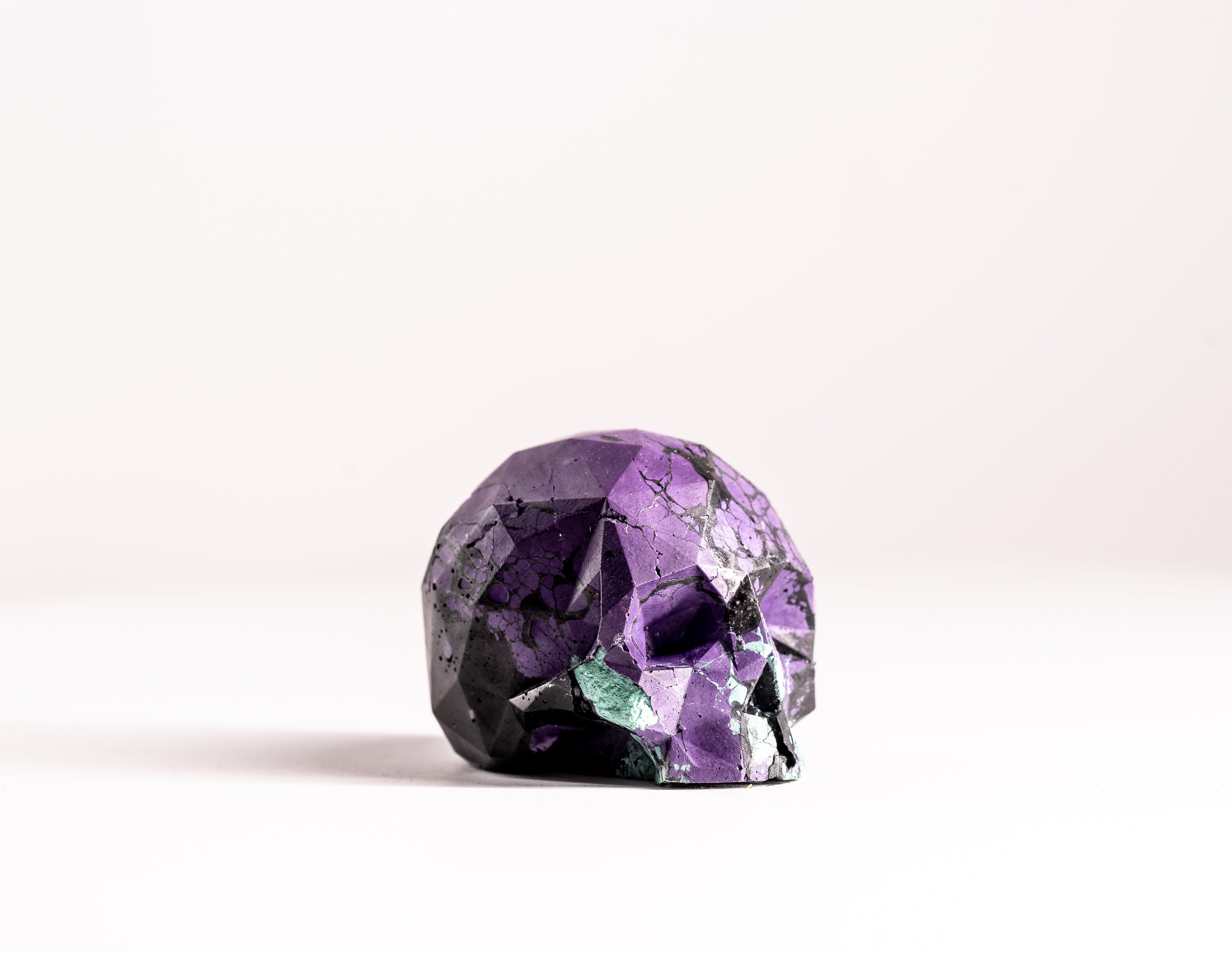 Mini Collectible Skull - Marbled - 70