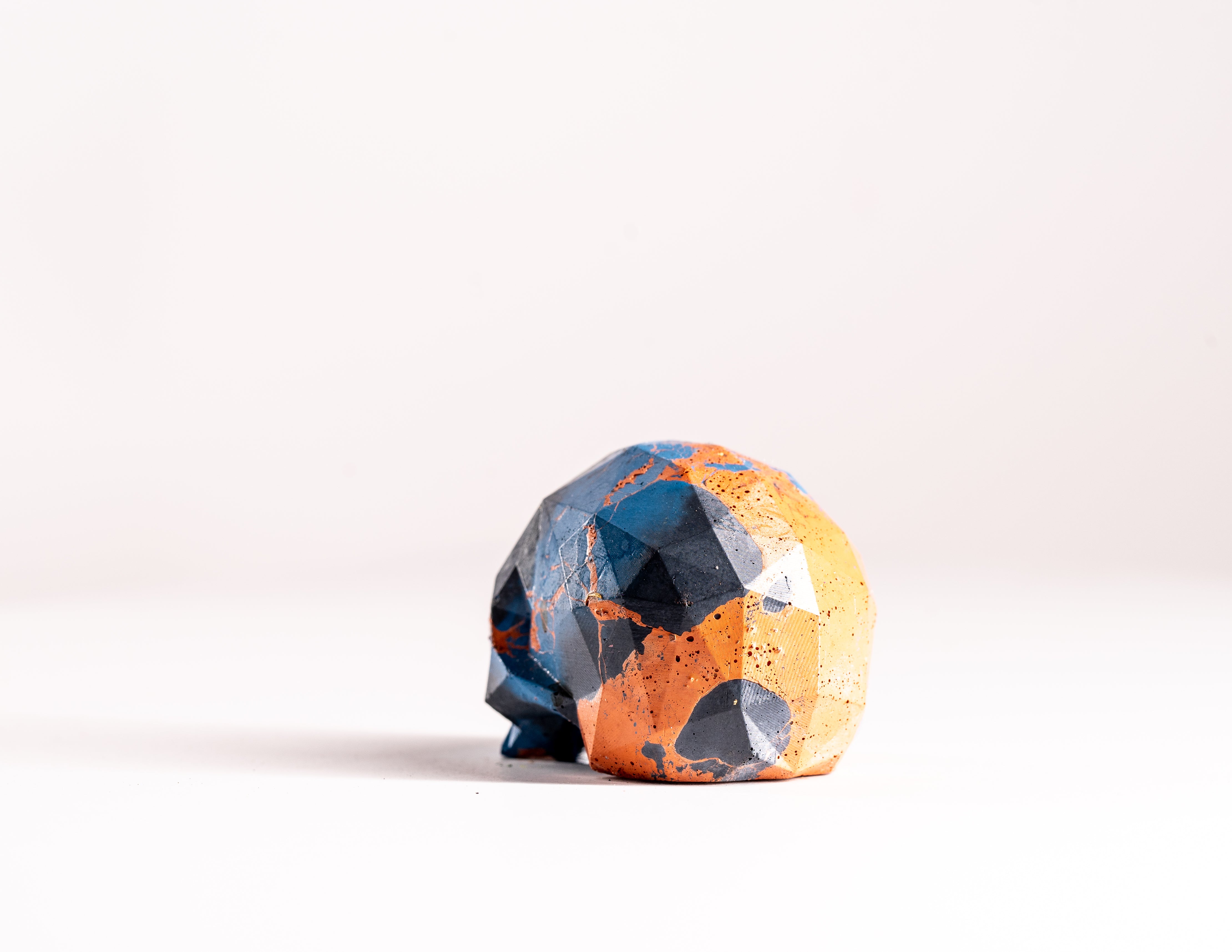Mini Collectible Skull - Marbled - 71